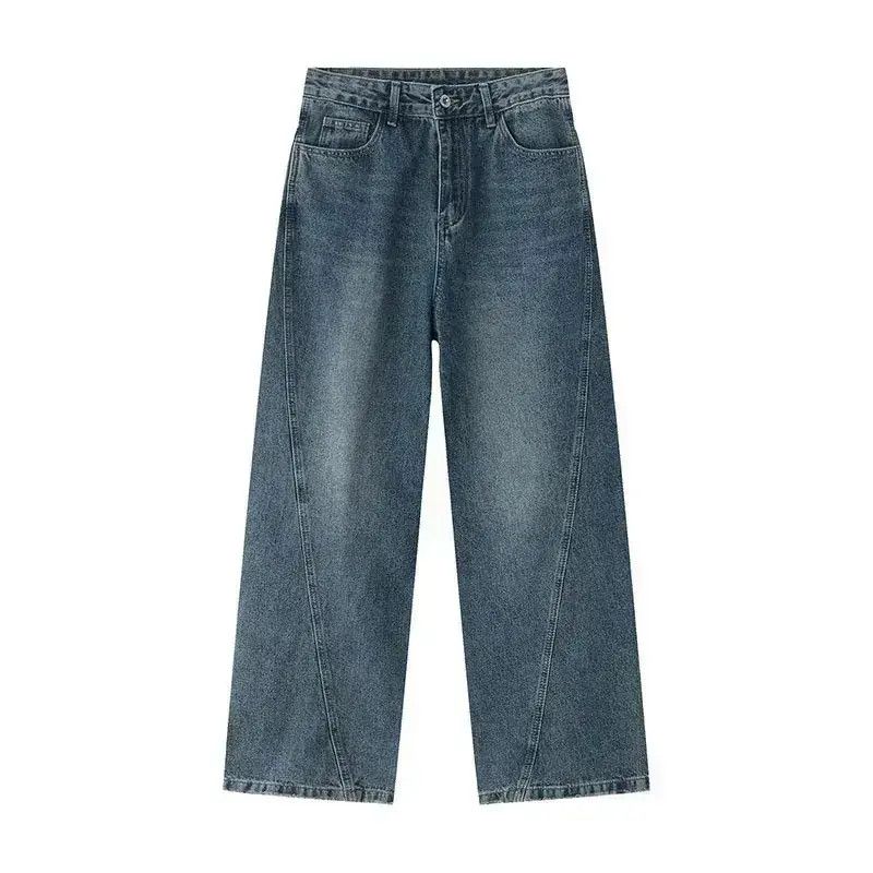 Japanese Brand Y2K Vintage Wide Leg Jeans Japanese brand style Size US 34 / EU 50 - 5 Thumbnail