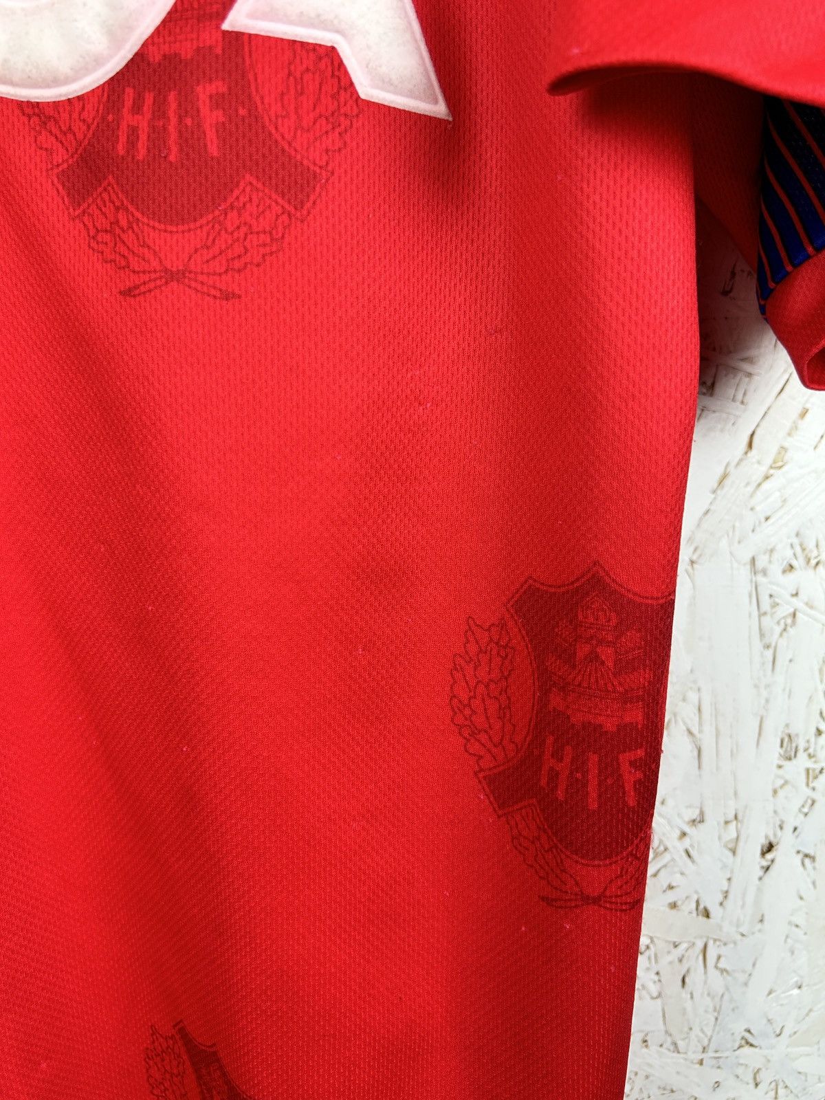 Puma Vintage Puma Helsingborgs IF 1997 Home Kit Soccer Jersey Size US XL / EU 56 / 4 - 4 Thumbnail