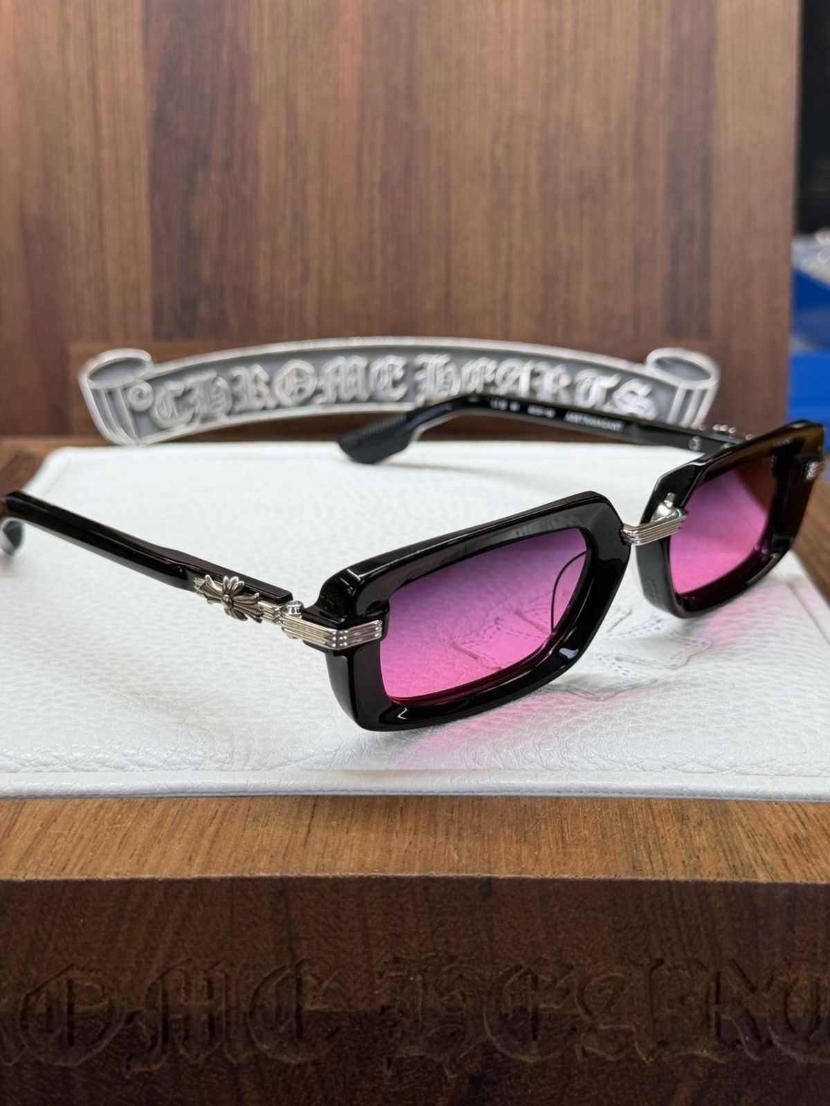 Chrome Hearts Chrome Hearts ASSTRAVAGANT Sunglasses Size ONE SIZE - 2 Thumbnail