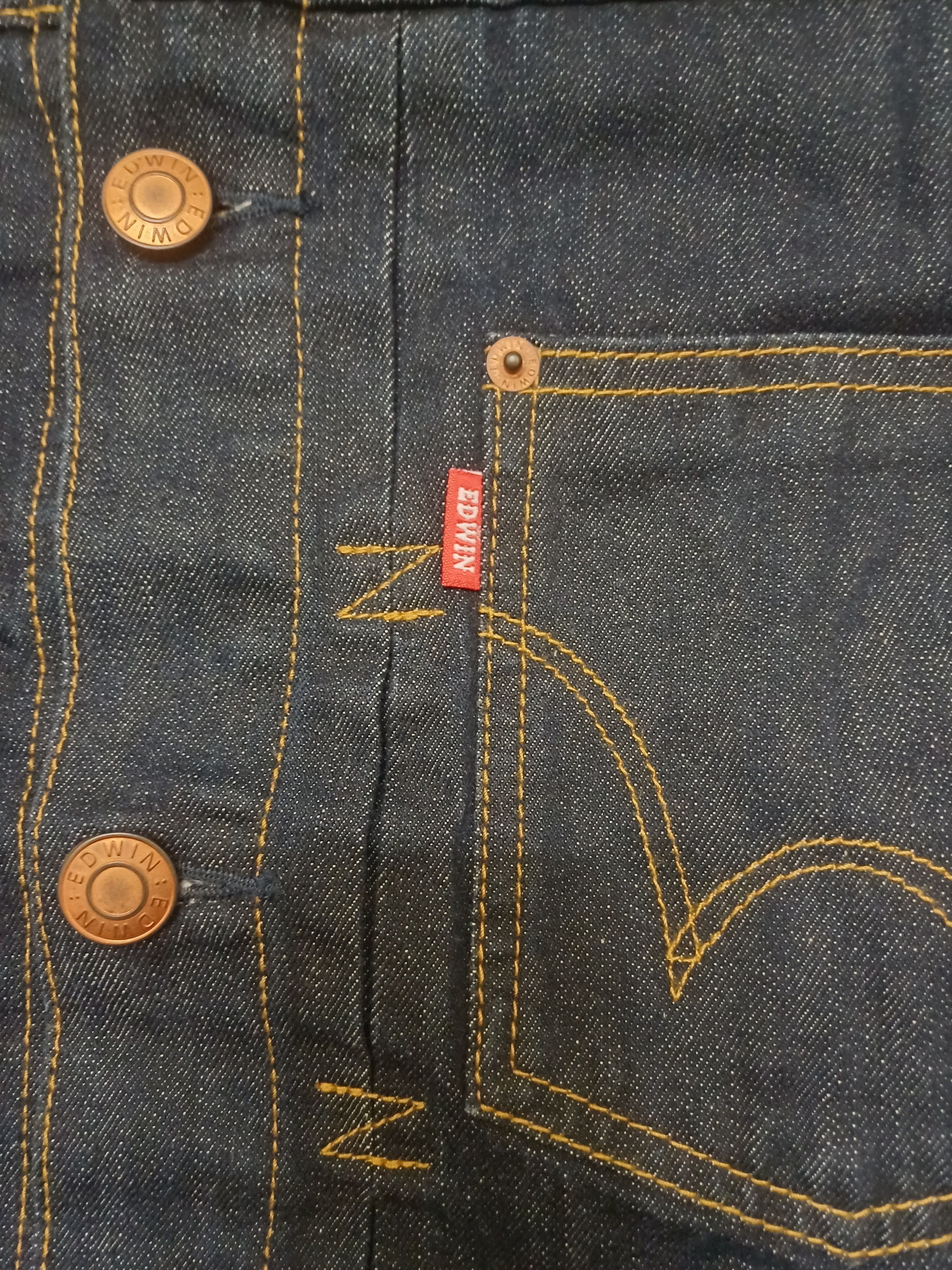 Japanese Brand Nice edwin light denim jacket Size US S / EU 44-46 / 1 - 4 Thumbnail