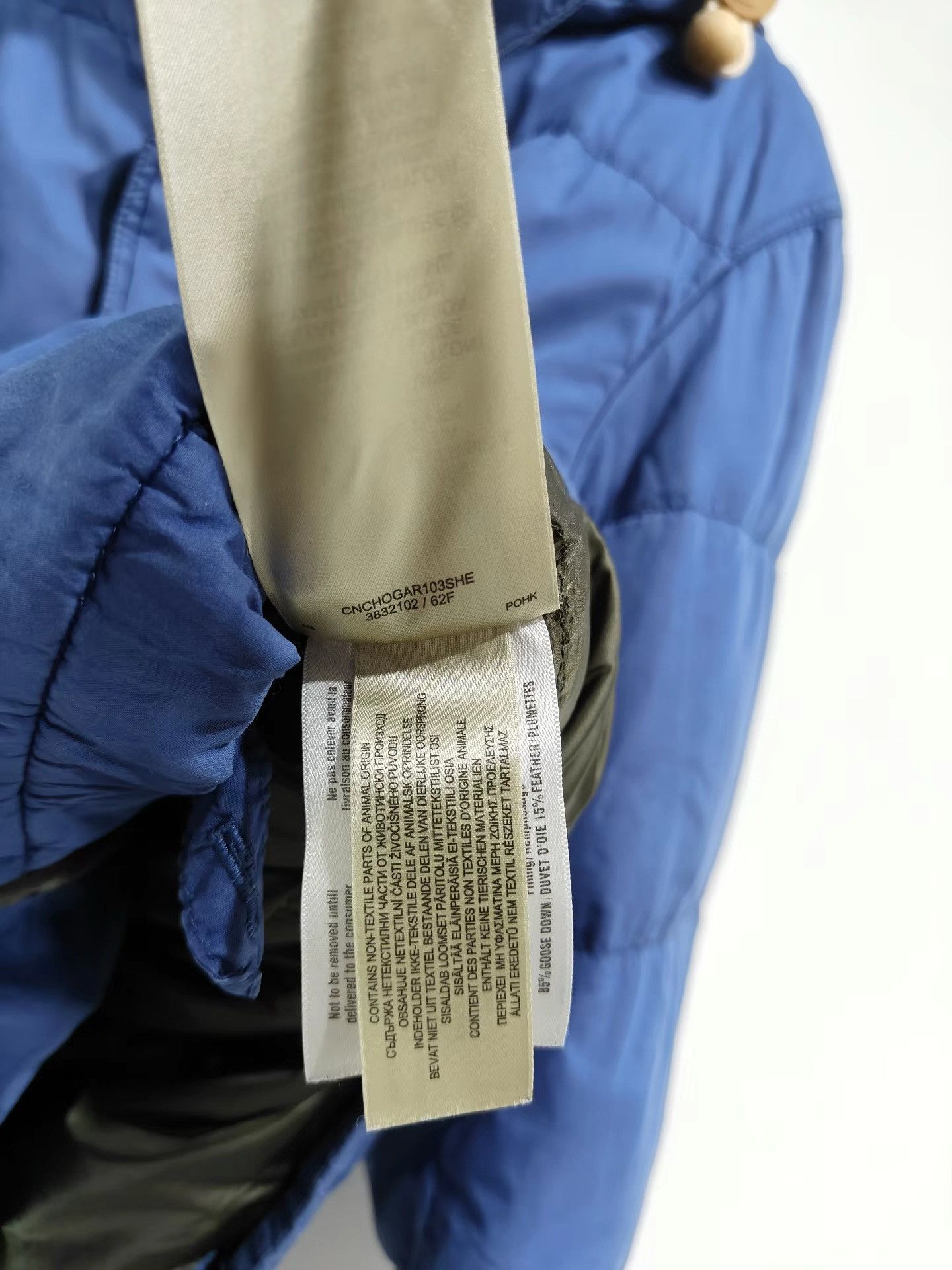 Burberry BURBERRY Men's Blue Down Jacket K29 Size US S / EU 44-46 / 1 - 7 Thumbnail