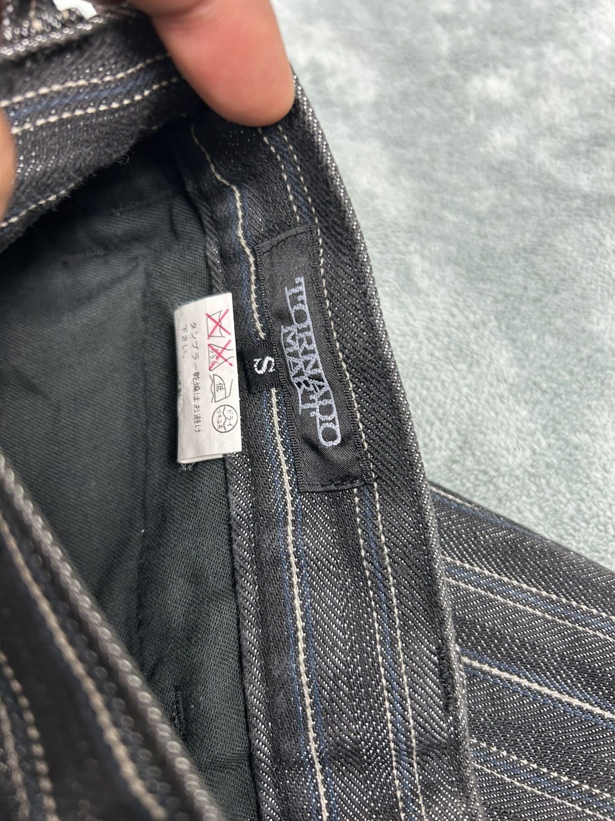Tornado Mart Tornado Mart Flared Stripe Pants. S0169 Size US 28 / EU 44 - 6 Thumbnail