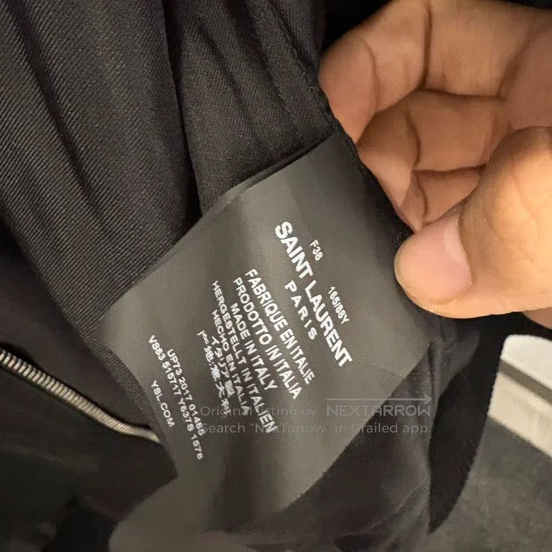 Saint Laurent Paris Saint Laurent Paris Black Panther Jacket Size XS / US 0-2 / IT 36-38 - 4 Thumbnail
