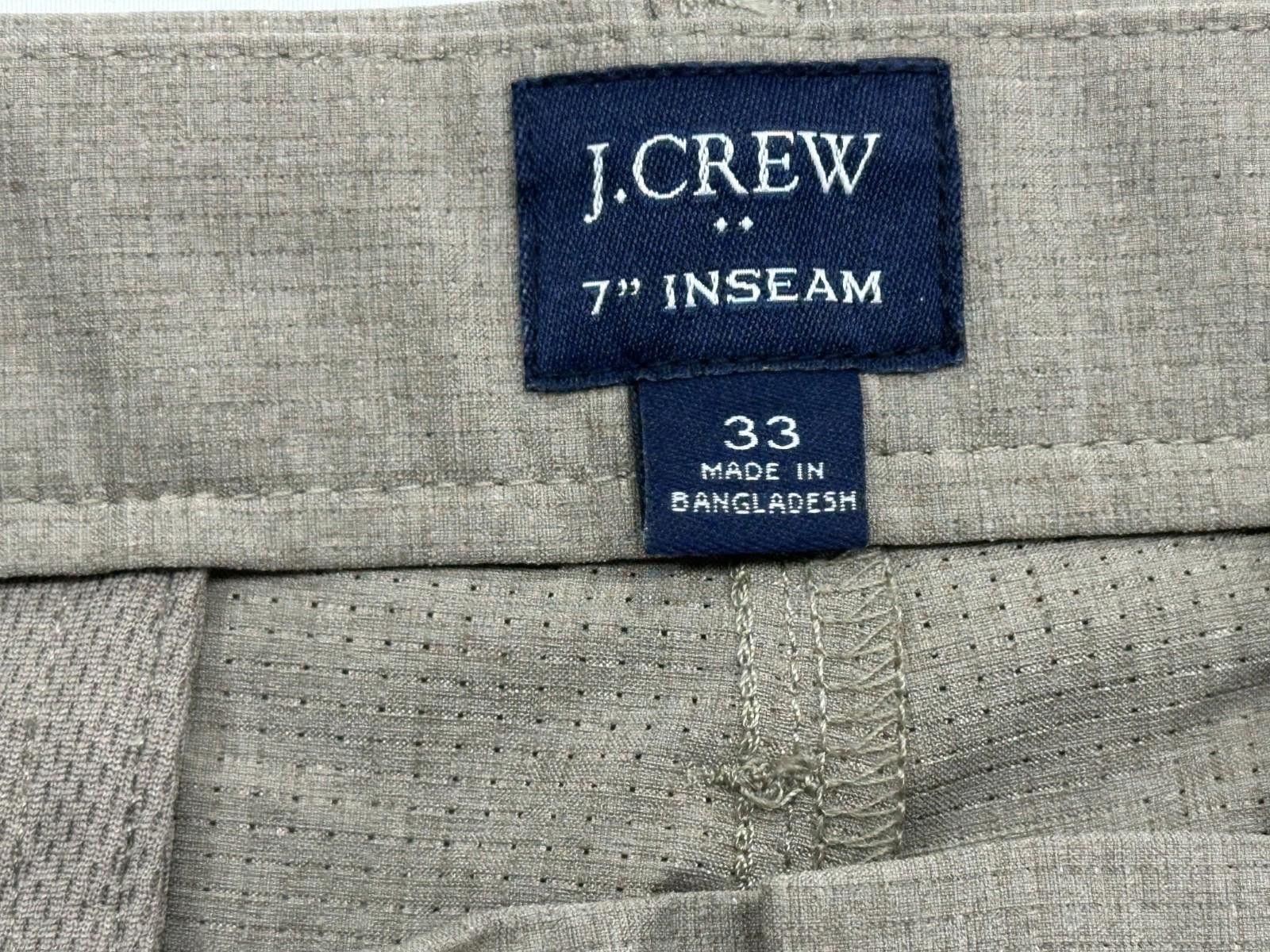 J.Crew J. Crew Flat Front Airy Tech Shorts Brown Men's 33 Size US 33 - 6 Thumbnail