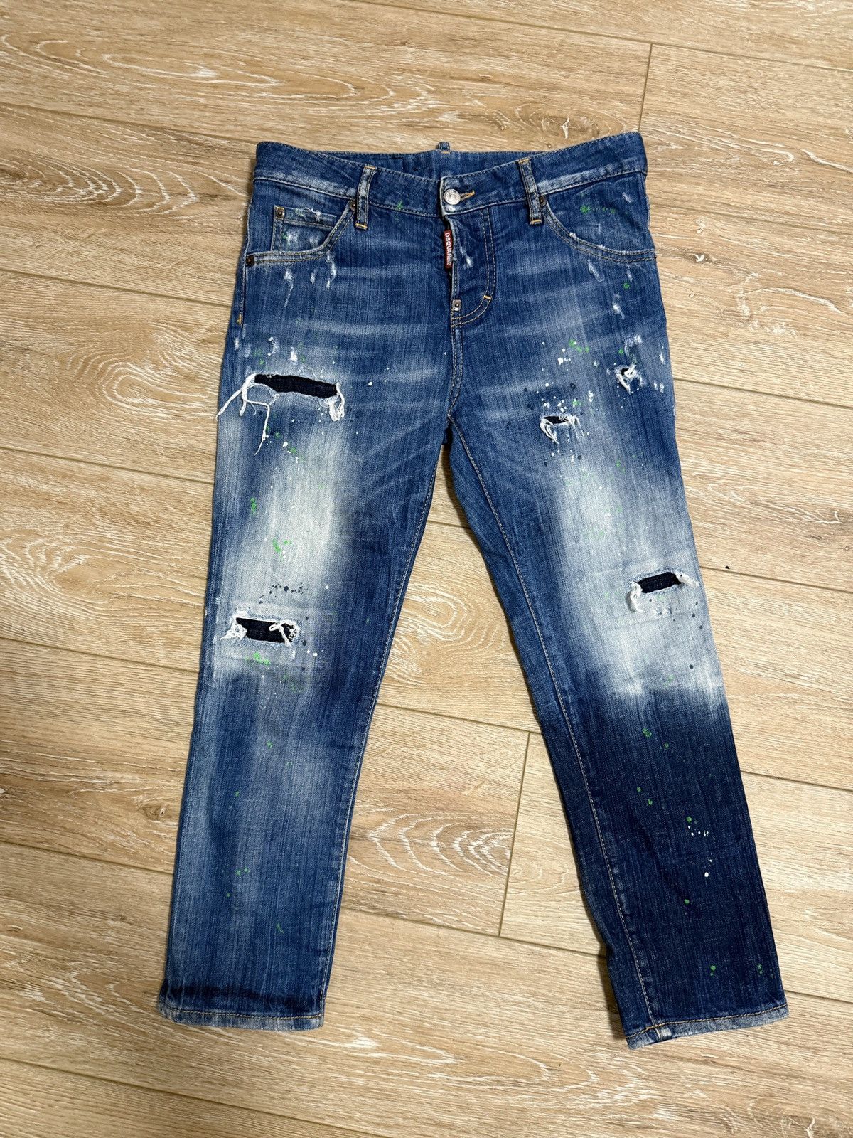 Dsquared2 jeans dsquared2 cool girl cropped jean Size 25" / US 0 / IT 36 - 1 Thumbnail