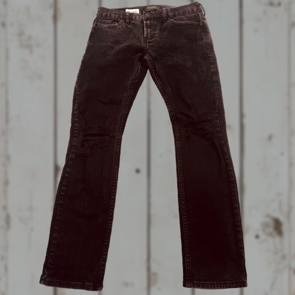 Pacsun Pacsun Jeans Mens 30X30 Black Distressed Denim Comfort Stretch Skinny Pants 30 Inseam 30x30 5-Pocket PacSun Jeans Mens Size US 30 / EU 46 - 1 Thumbnail