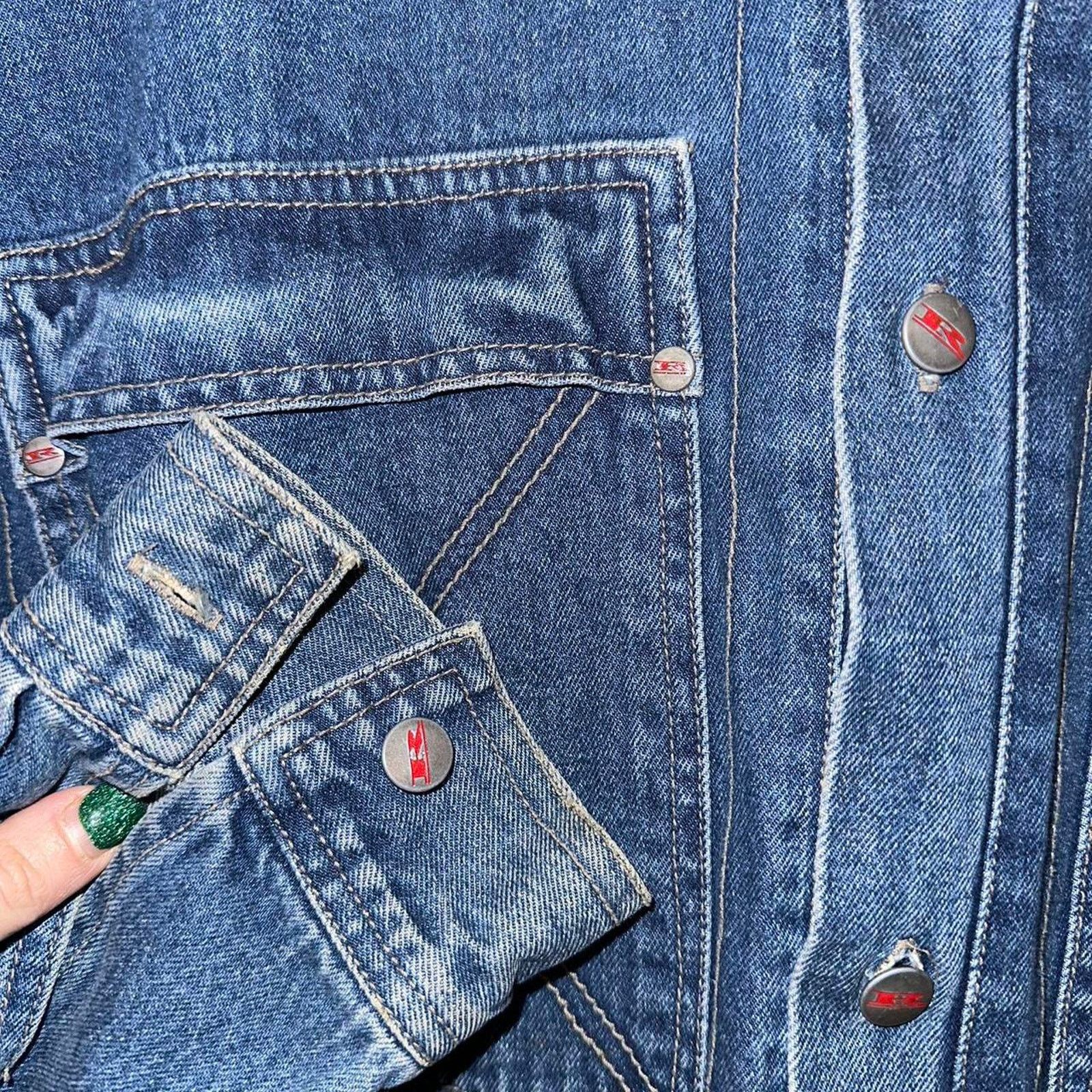 Vintage Vintage 90s Results Denim Shirt Jacket size M Size US M / EU 48-50 / 2 - 4 Thumbnail