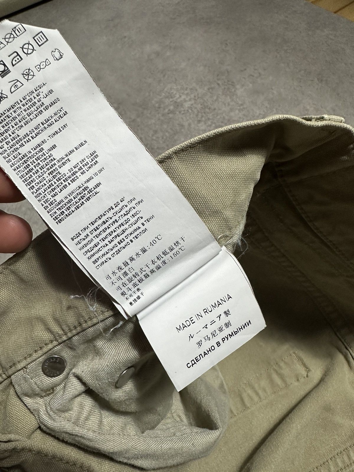 Stone Island × Vintage Mens Vintage Pant Stone Island AW2013 Size US 30 / EU 46 - 9 Thumbnail