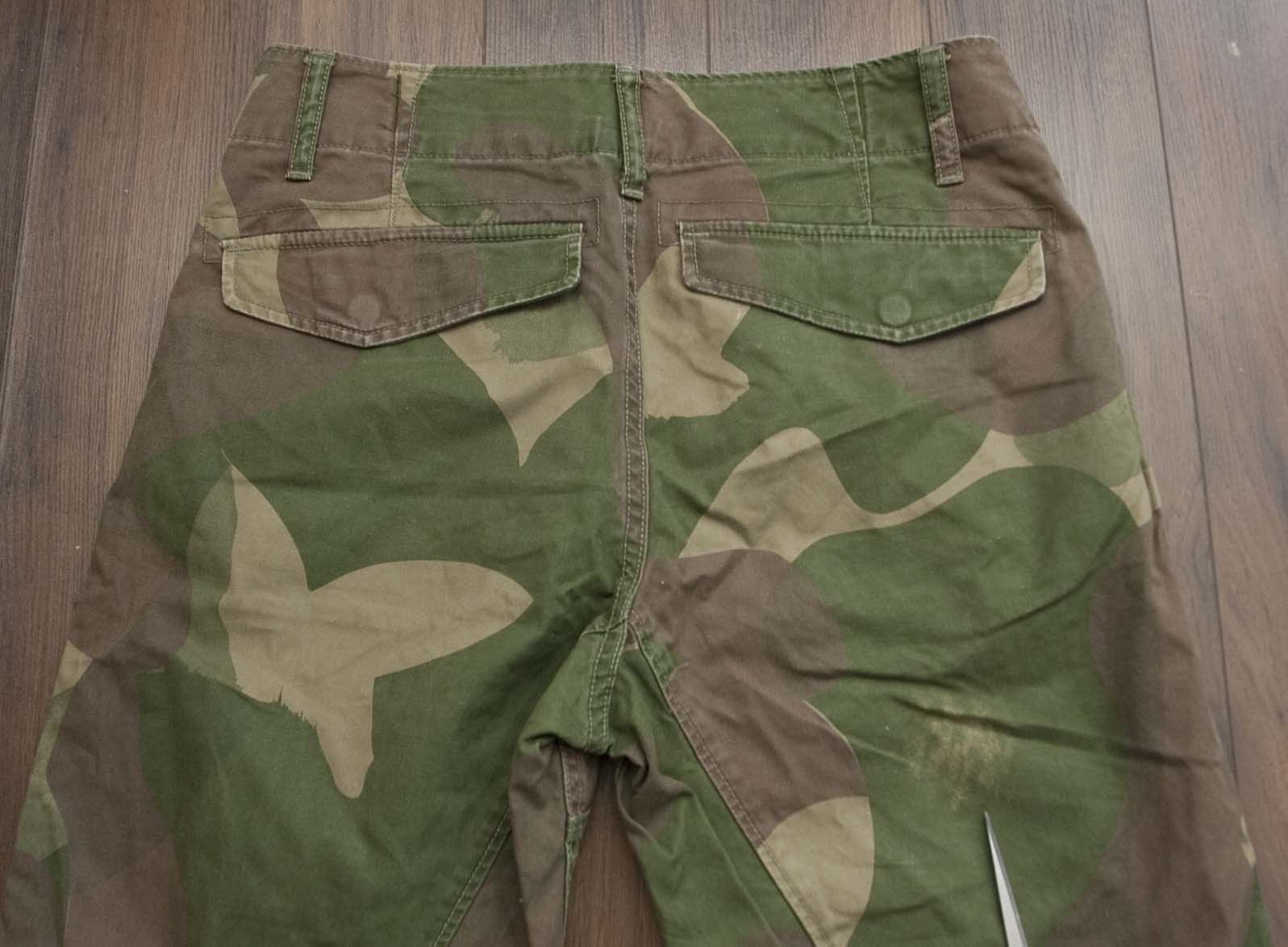 G-Star G Star Pants Rovic 3D Straight Tapered Camo Size 30x27 Size US 30 / EU 46 - 4 Thumbnail