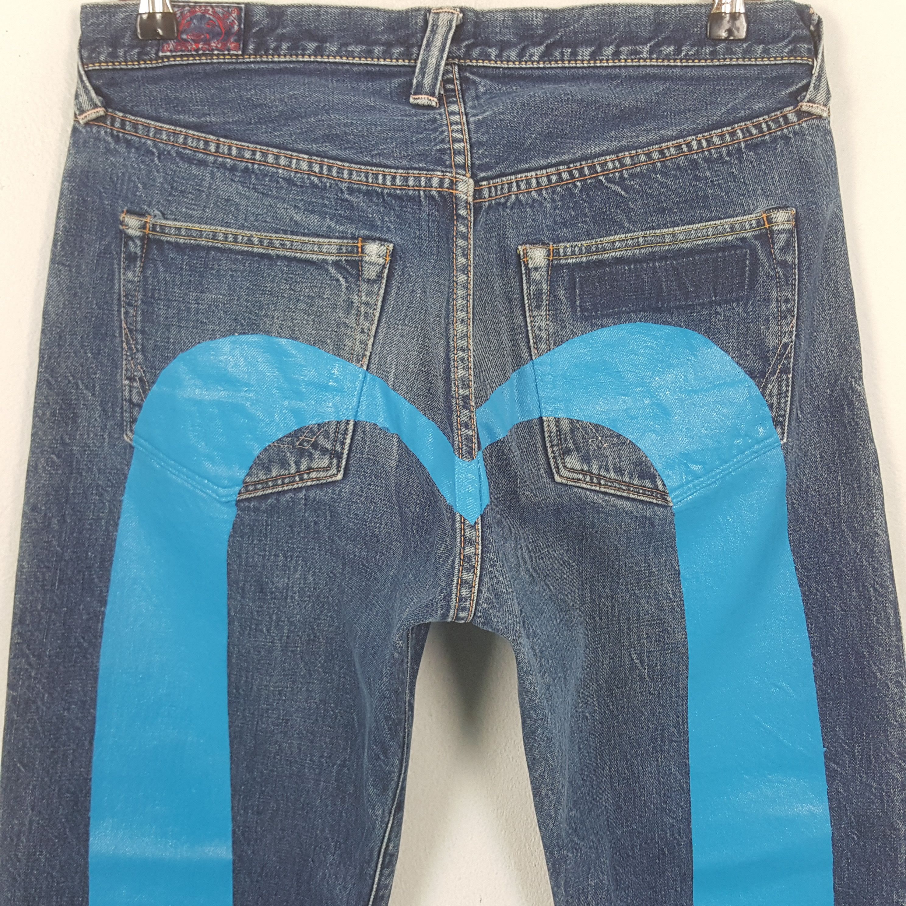 Evisu Vintage Evisu Japan Selvedge Daicock Custom Denim Jeans RR9 Size US 32 / EU 48 - 2 Thumbnail