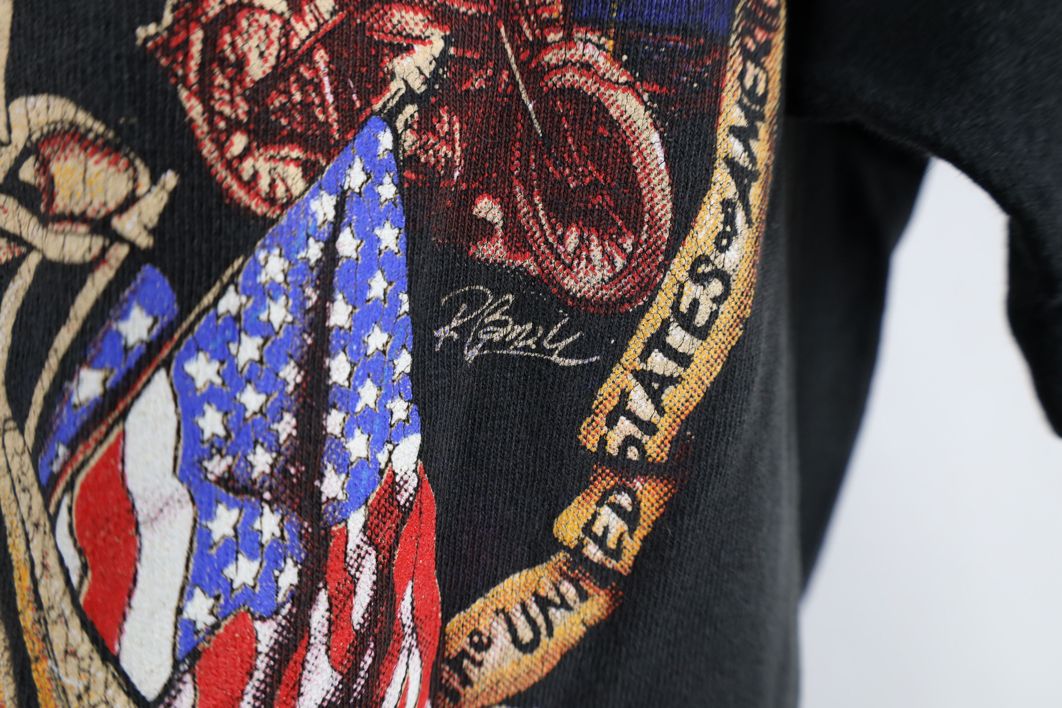 Vintage Vintage 90s 1994 Bike Week Boothill Saloon T-Shirt USA Size US L / EU 52-54 / 3 - 11 Thumbnail