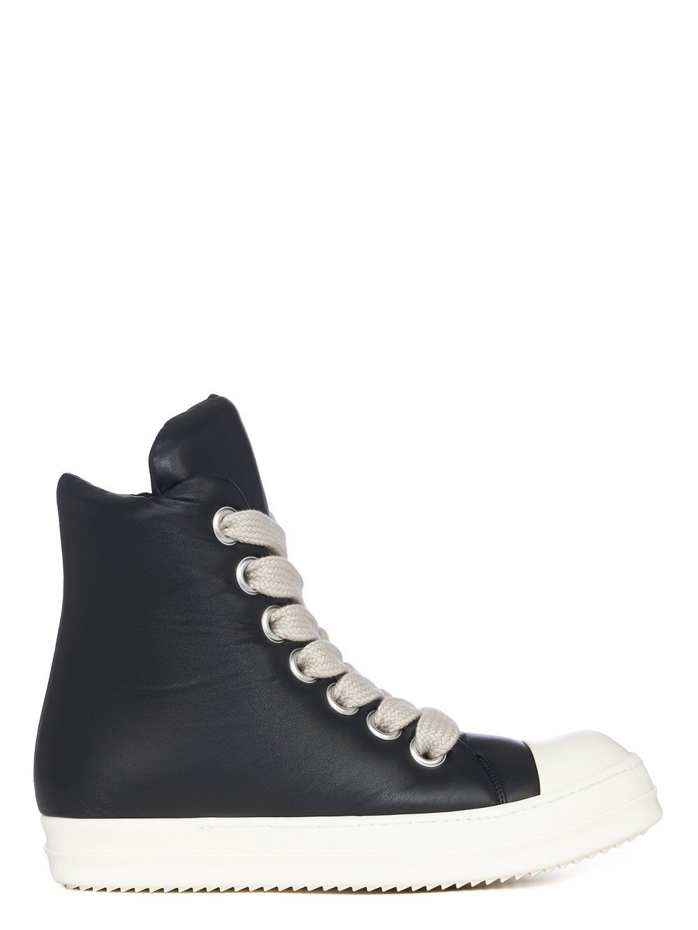 Pre-owned Rick Owens Sneakers Shoes Boots High Dunks Ramones In Black