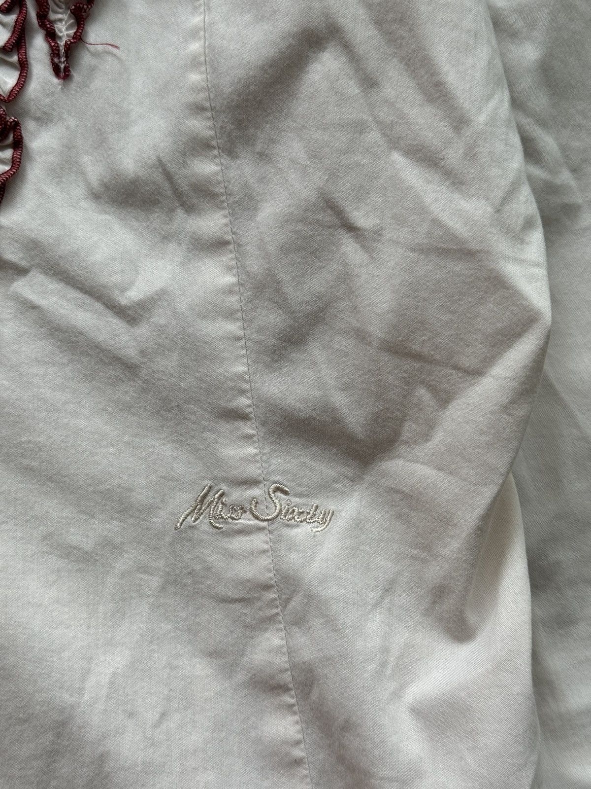 Designer × Miss Sixty × Vintage Miss Sixty Y2K vintage Victorian baroque shirt blouse Size S / US 4 / IT 40 - 3 Thumbnail