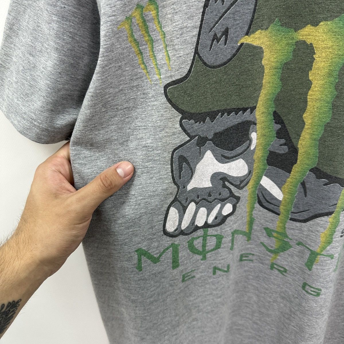 Metal Mulisha Vintage 00s Monster Energy Metal Mulisha DC Shoes racing tee Size US XL / EU 56 / 4 - 5 Thumbnail