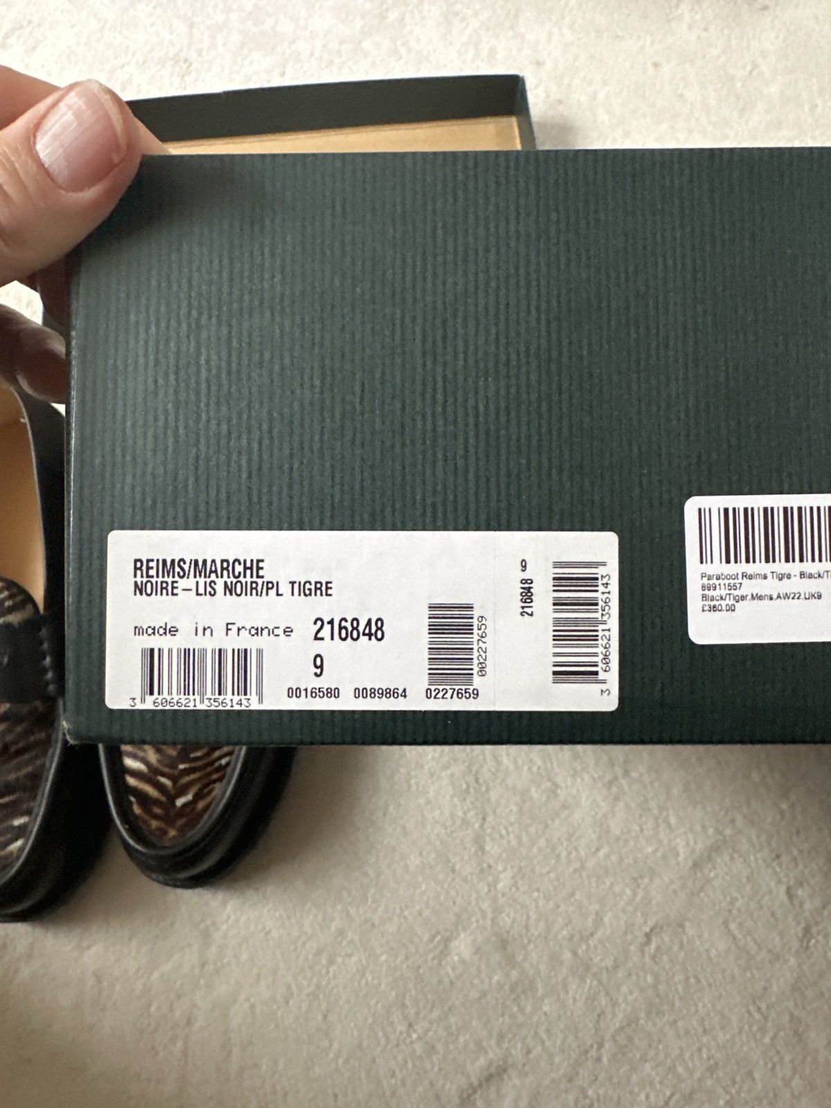 Paraboot Paraboot Reims/Marche Noire-Lis Noir/PL Tigre S9(uk) AW2022 Size US 9 / EU 42 - 4 Thumbnail
