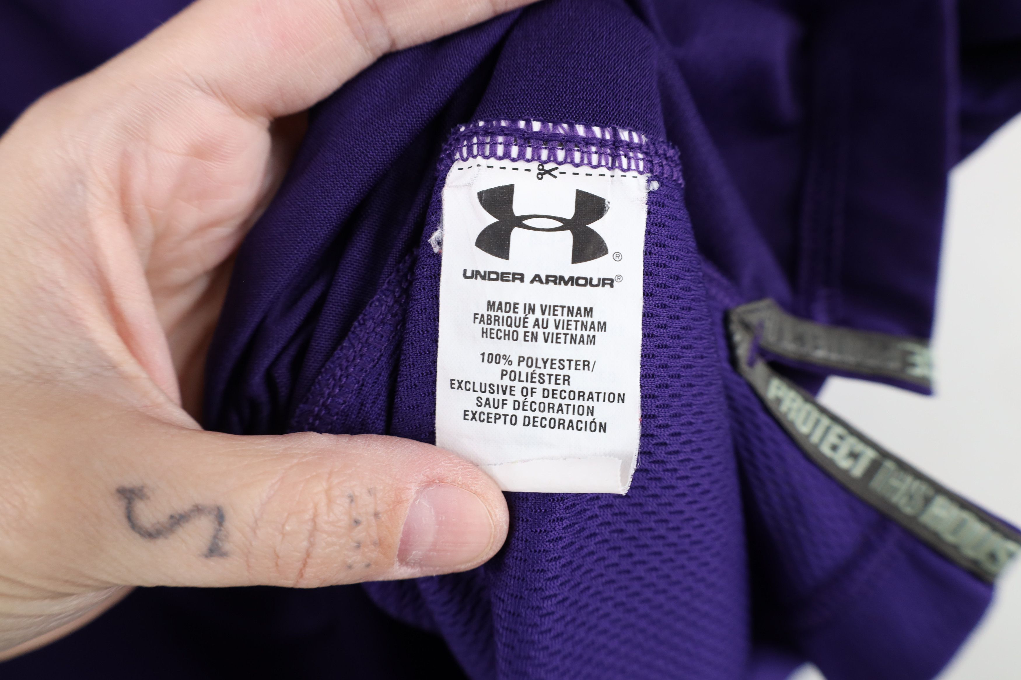Under Armour Under Armour Northwestern University Football Polo Shirt Size US XL / EU 56 / 4 - 11 Thumbnail