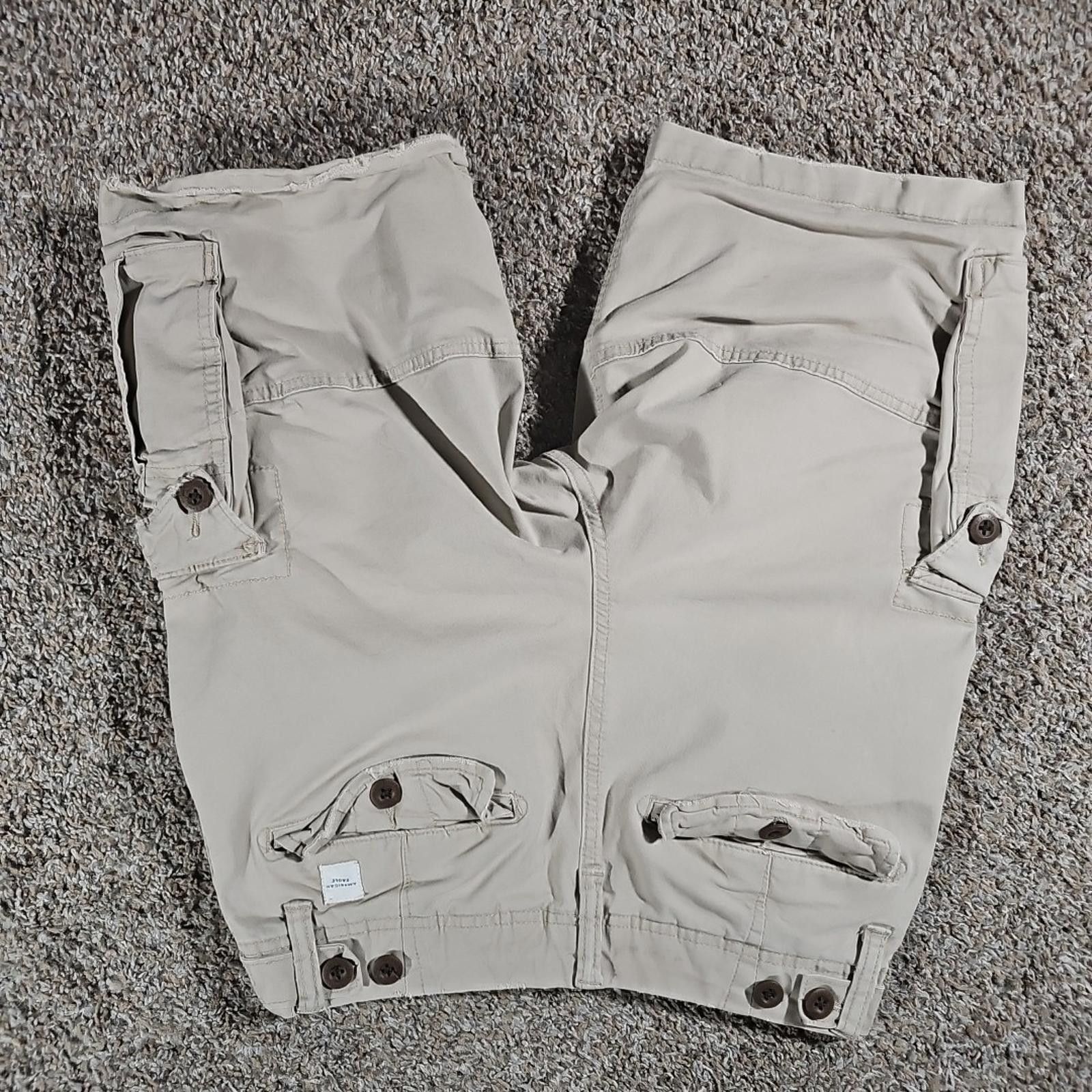 American Eagle Outfitters American Eagle Flex Cargo Shorts Sz 28 Size US 28 / EU 44 - 8 Thumbnail