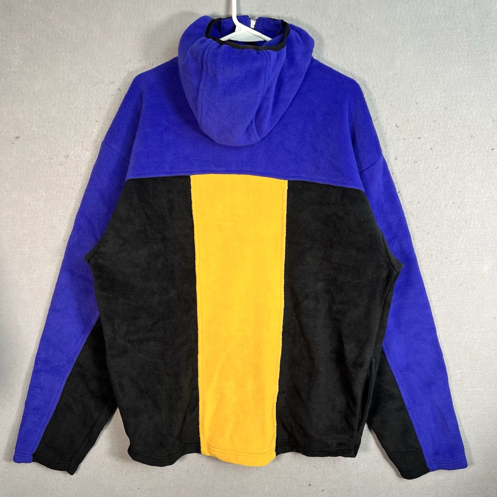 Nautica NWT! Nautica Fleece Jacket Full Zip Adult 2XL XXL Blue Black Mens Size US XXL / EU 58 / 5 - 2 Thumbnail