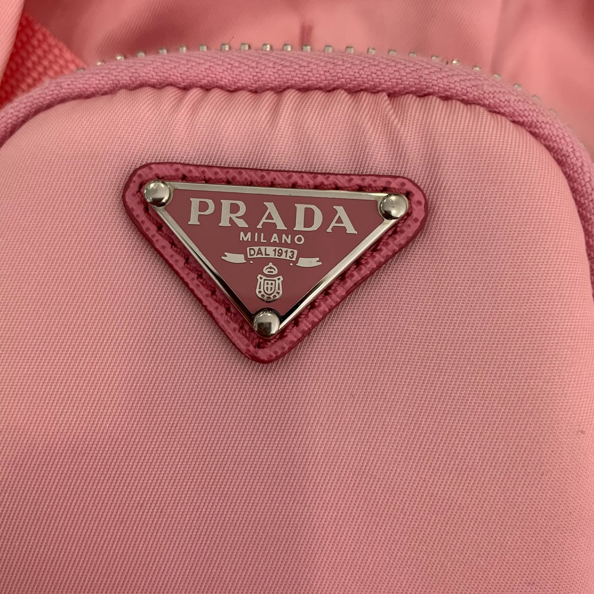 Prada Prada Pink Re-Nylon Shorts With Belt & Detachable Waist Bag Size 38" / US 16 / IT 52 - 5 Thumbnail