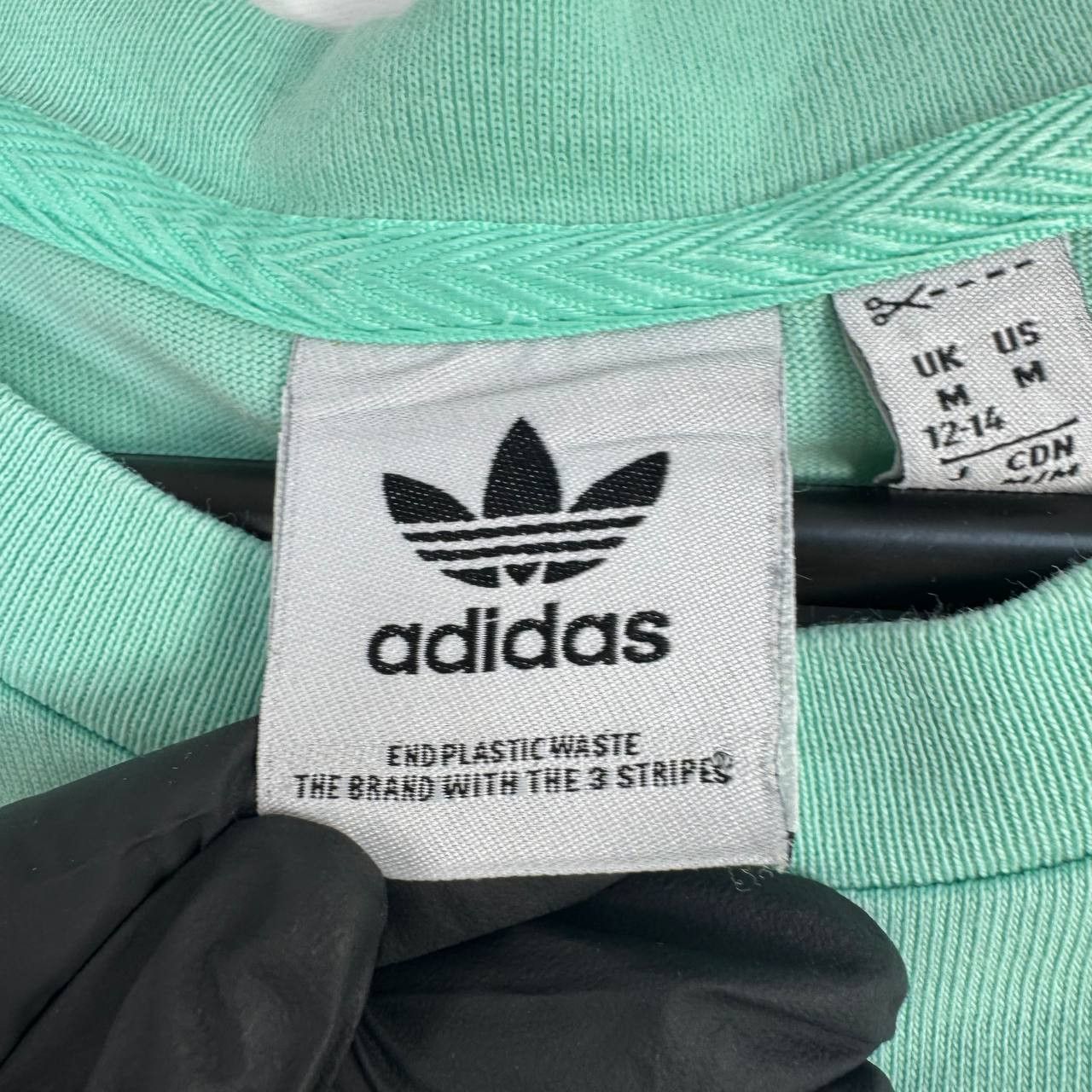 Adidas Adidas Mint Green Essential T-Shirt IK9331 Womens Size M Size M / US 6-8 / IT 42-44 - 3 Thumbnail