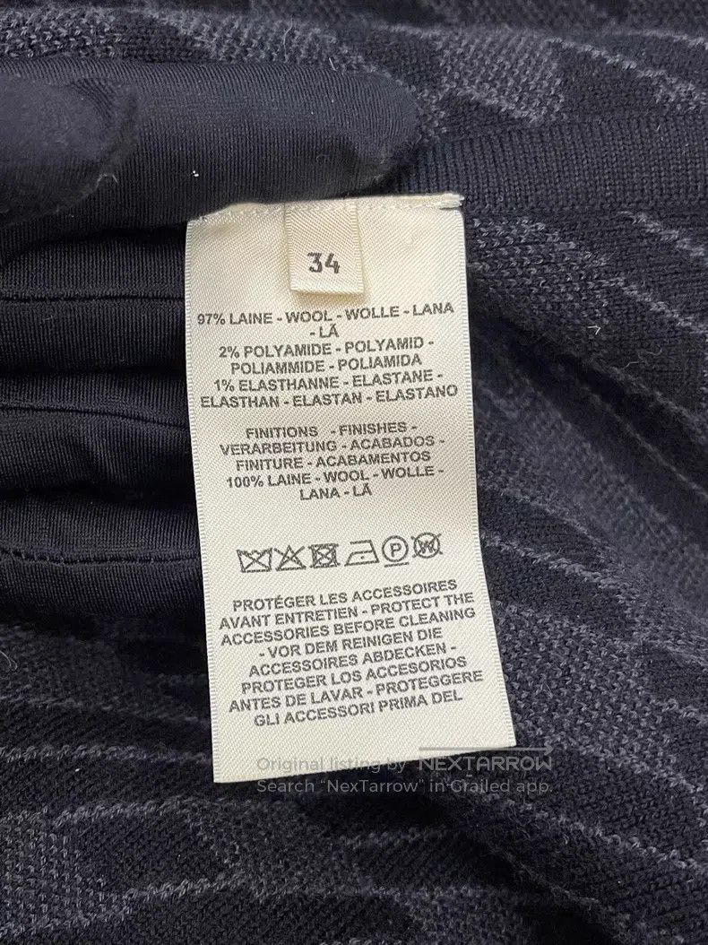 Hermes Hermes Black Double-Faced Long Wool Coat with One Side Bla Size XXS / US 00 / IT 34 - 7 Thumbnail