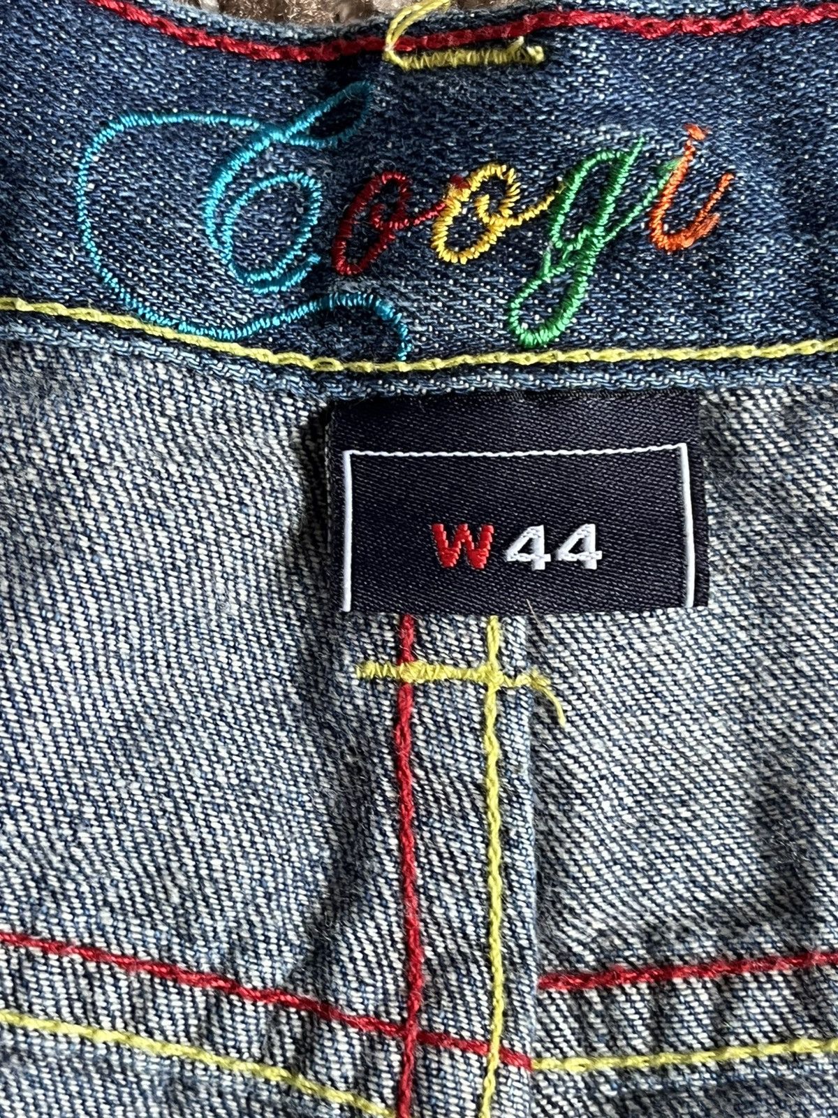 Coogi Coogi Denim Shorts W44 Embroidered Y2K Size US 44 / EU 60 - 4 Thumbnail