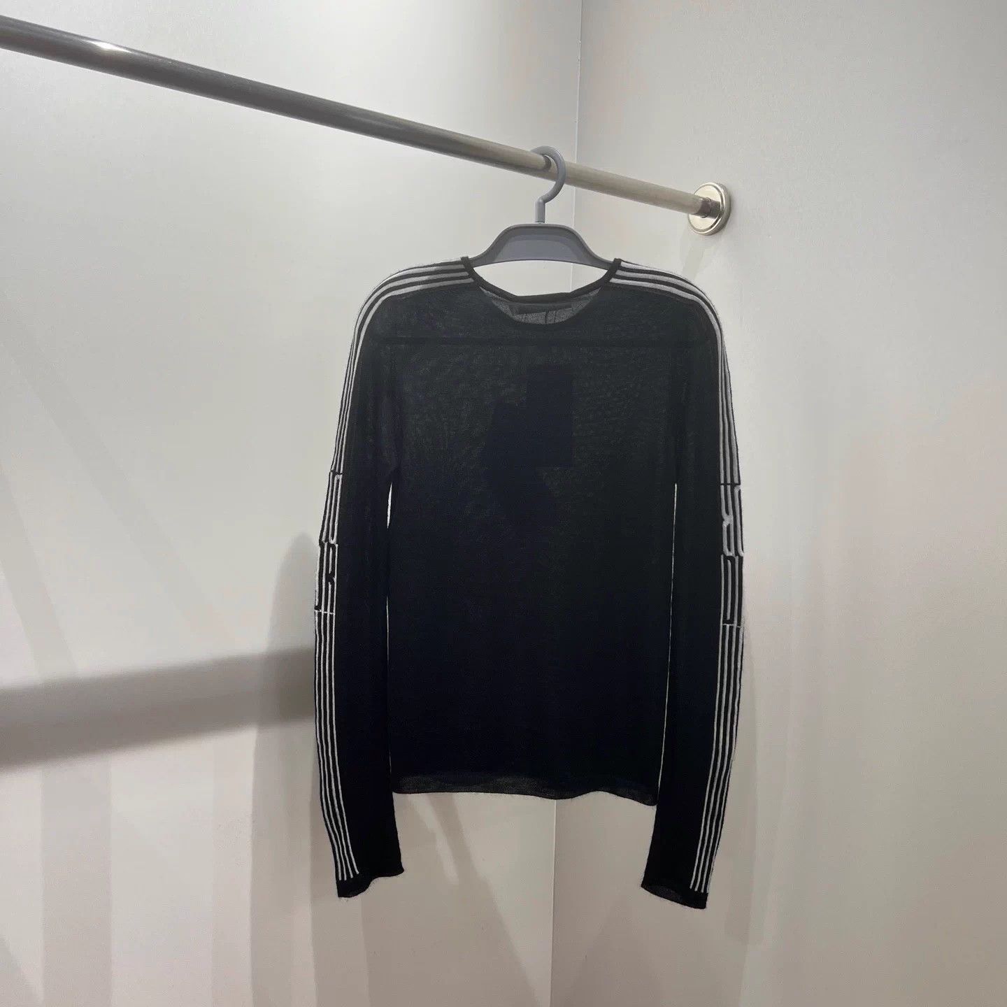 Dior Dior 25FW dec41 striped fitted cashmere sweater 38 Size S / US 4 / IT 40 - 2 Thumbnail