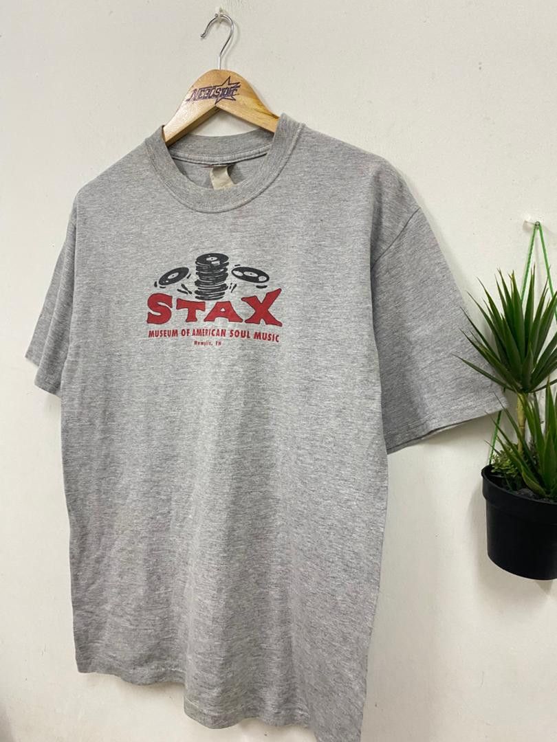Vintage Vintage STAX Recording rave dj hip hop dope streetwear tee Size US M / EU 48-50 / 2 - 4 Thumbnail