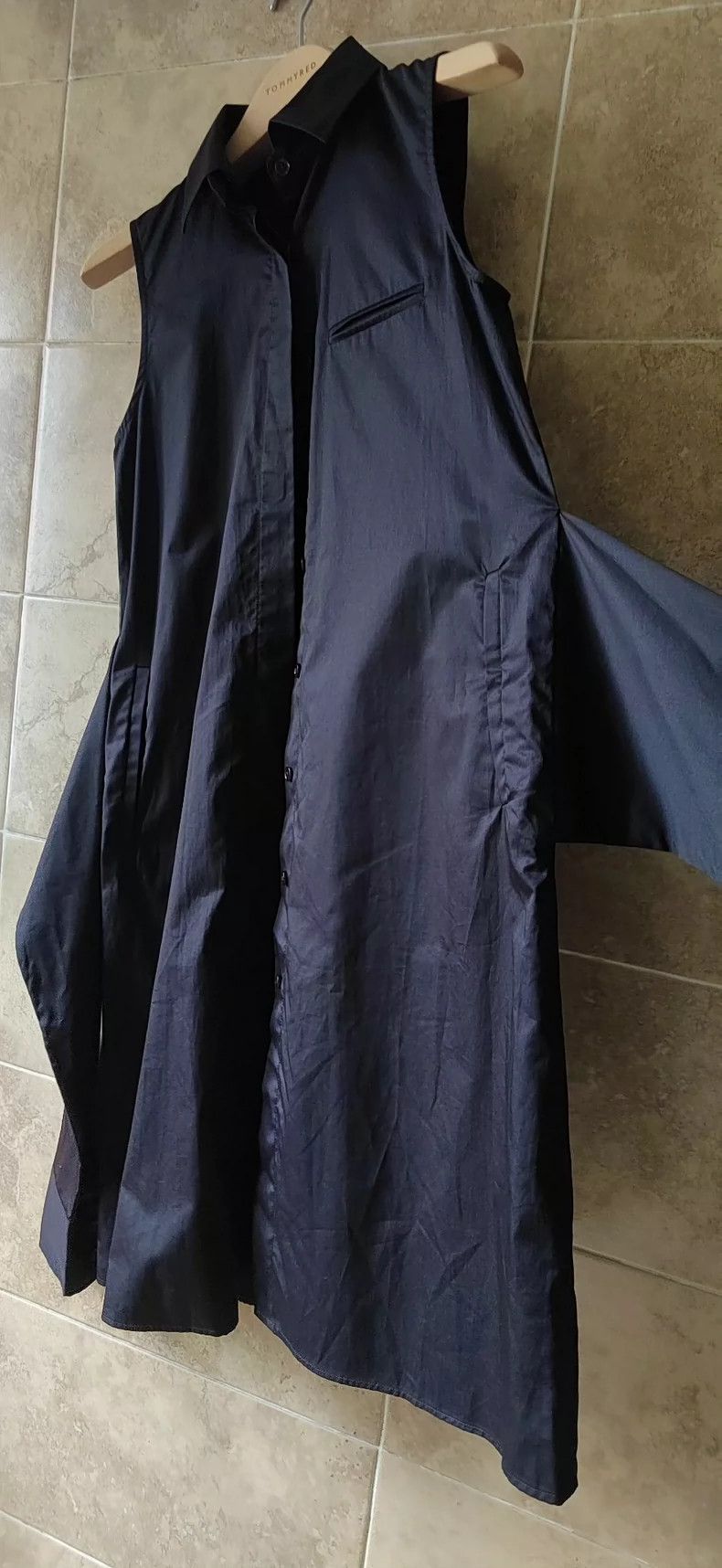 Haider Ackermann Haider Ackermann Black sleeveless shirt Size XXS / US 00 / IT 34 - 3 Thumbnail