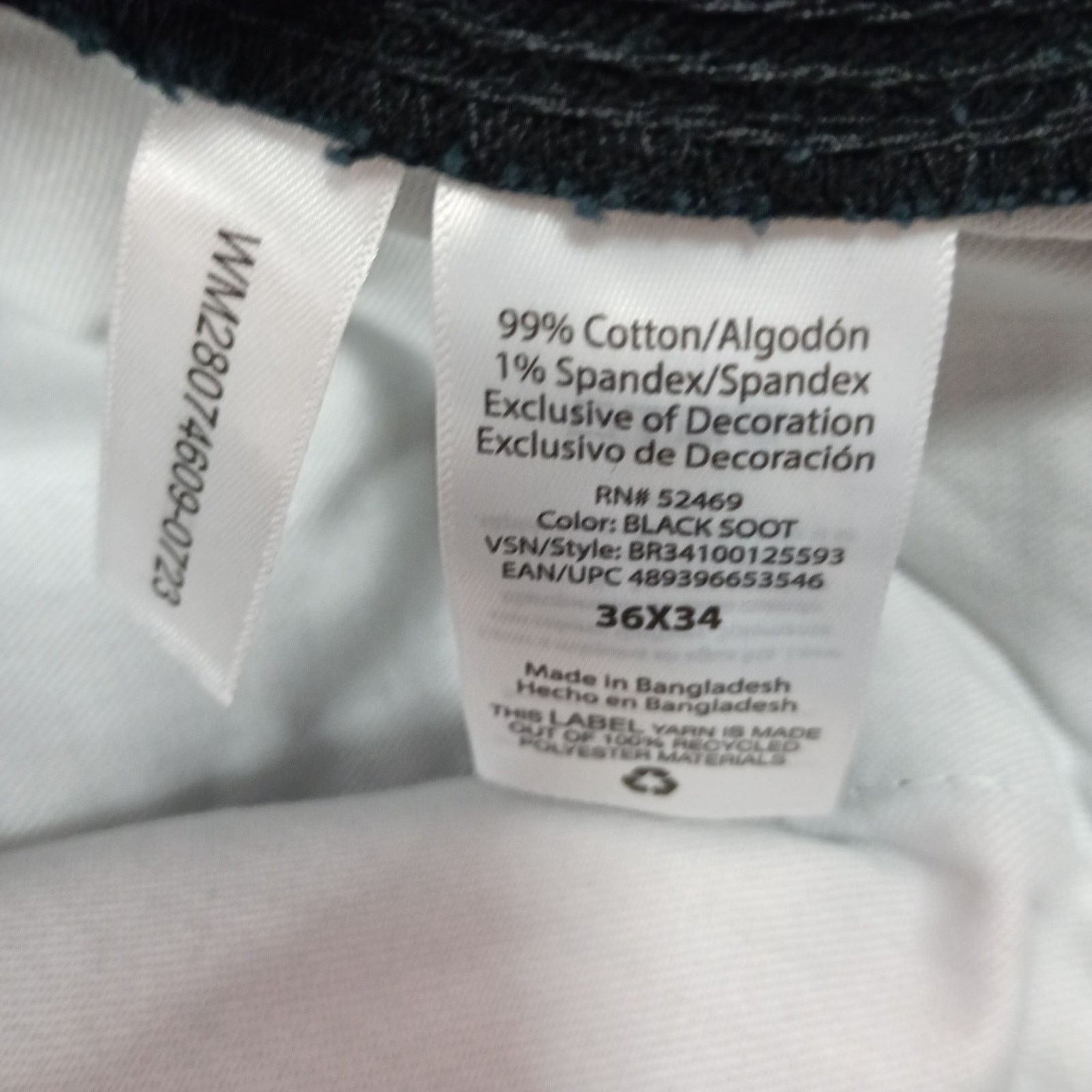 Other Brahma Work Carpenter Pants Men's Size 36x34 Black Relaxed Size US 36 / EU 52 - 5 Thumbnail