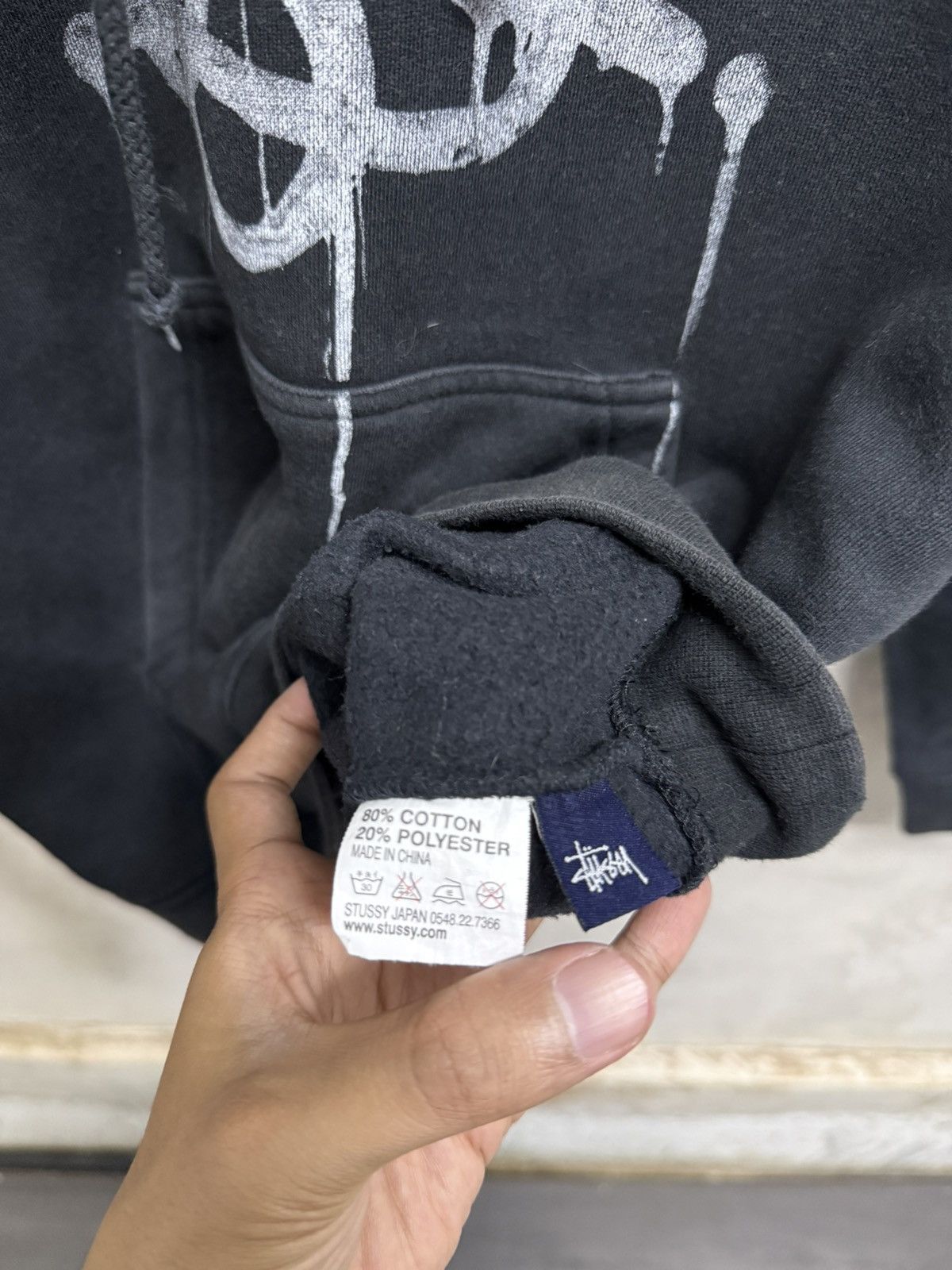Stussy Vintage Stussy Graffiti Spray Hoodie Size US S / EU 44-46 / 1 - 6 Thumbnail