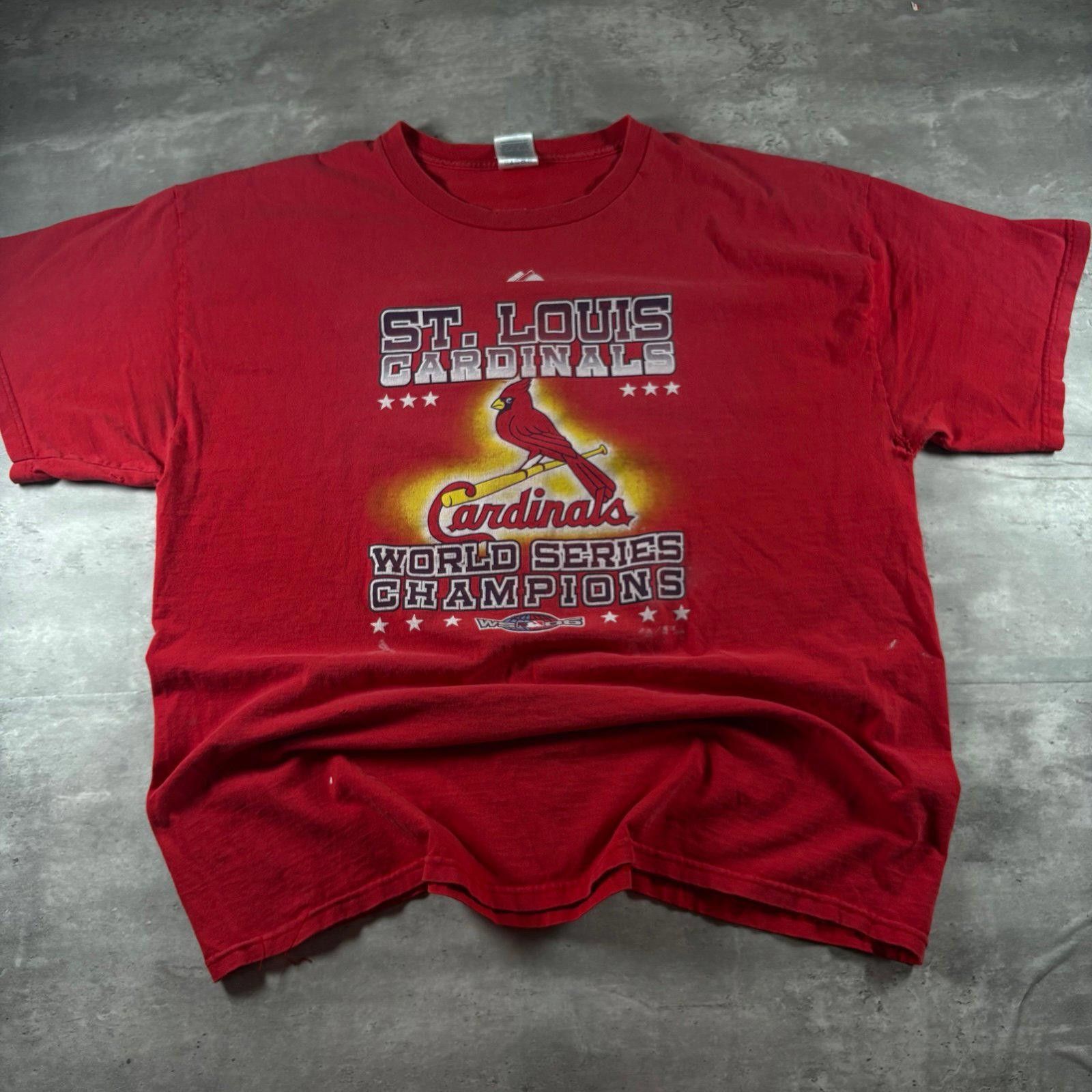 Other Vintage St.Louis cardinals tshirt Size US XL / EU 56 / 4 - 1 Thumbnail