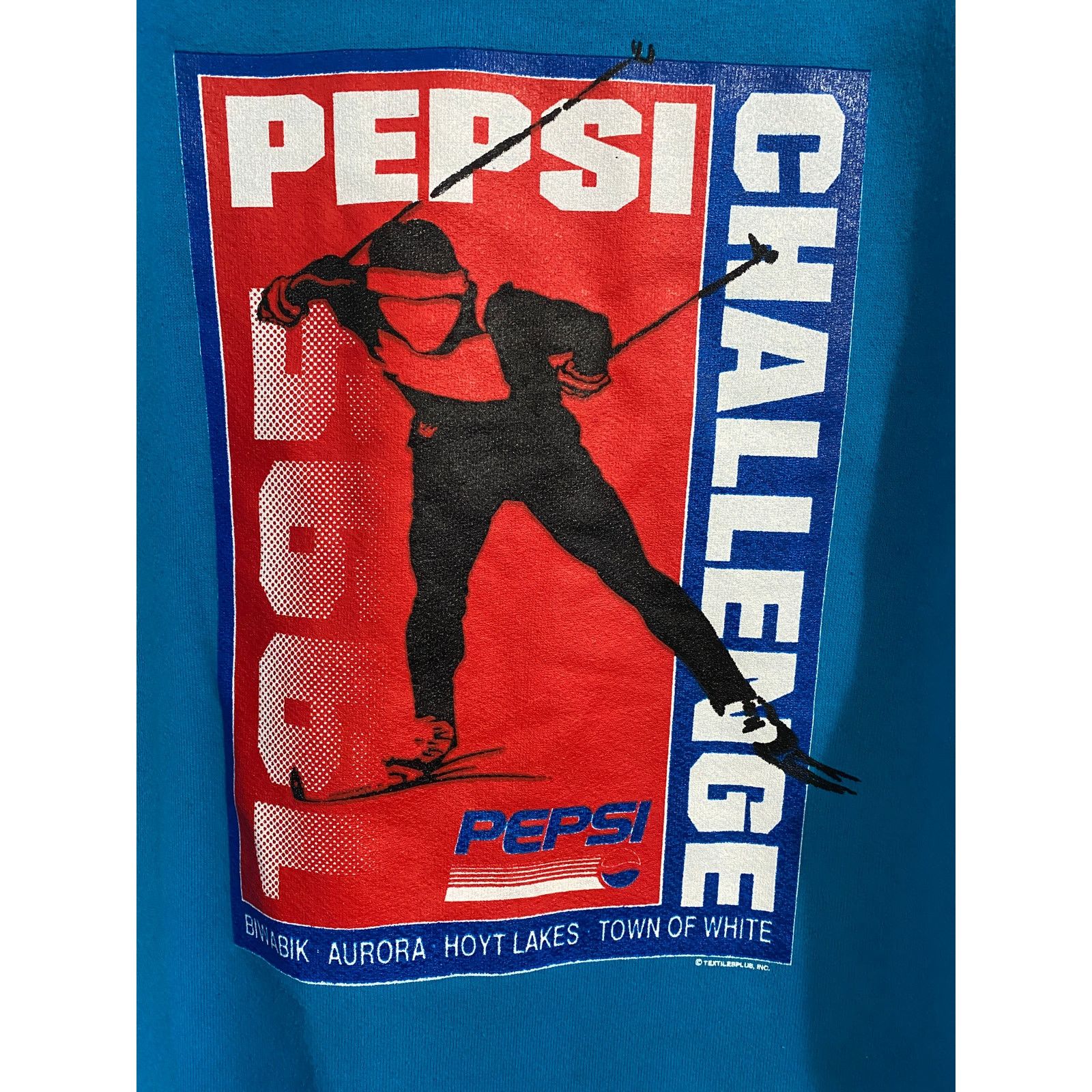Fruit Of The Loom Vintage 1995 Pepsi Challenge Crewneck Sweatshirt Size XXL Size US XXL / EU 58 / 5 - 2 Thumbnail