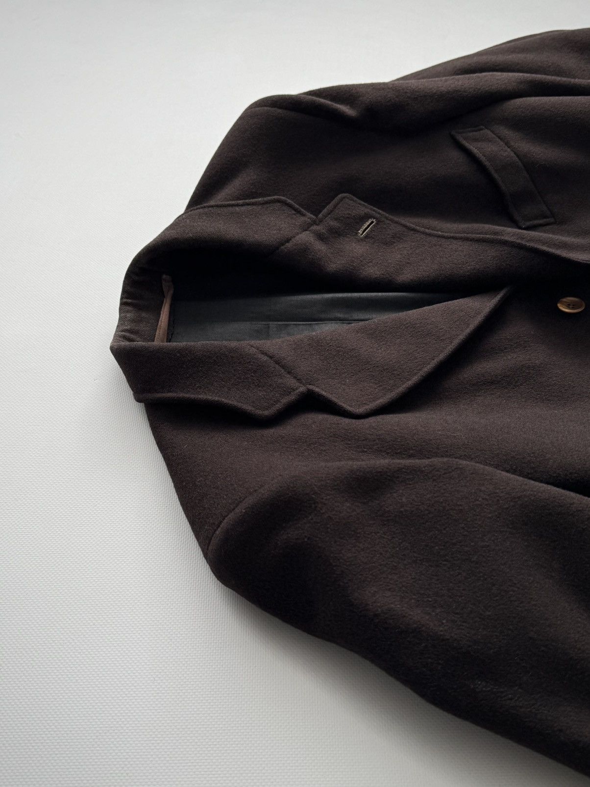 Vintage Vintage 1930s German Work Wool Brown Jacket Size US M / EU 48-50 / 2 - 6 Thumbnail