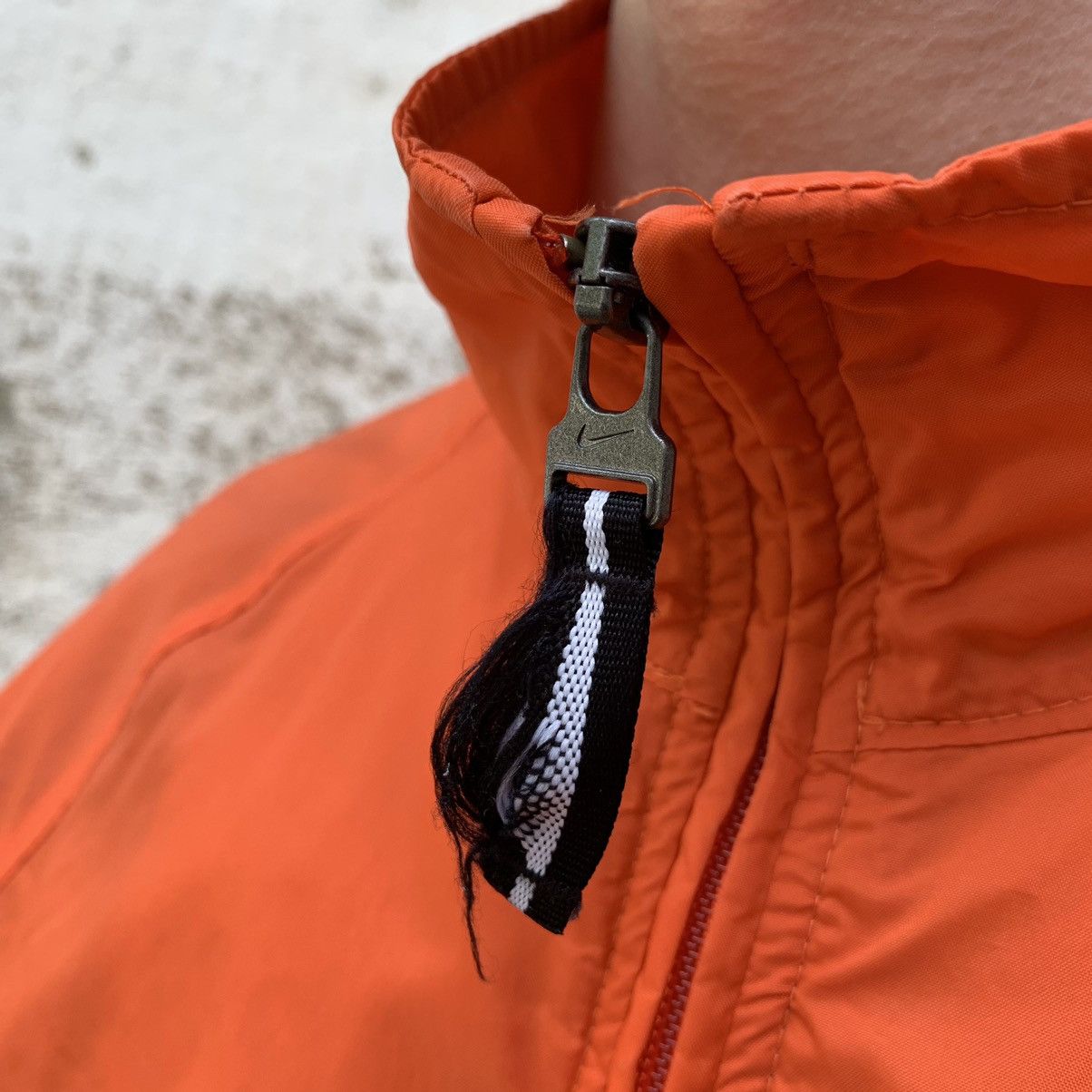 Other 🍊 Orange Vintage Y2K Nike Small Swoosh Zip jacket Size US M / EU 48-50 / 2 - 22 Thumbnail
