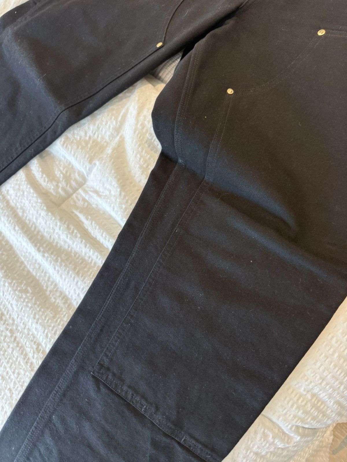 Carhartt CARHARTT black double knee pant Size US 32 / EU 48 - 4 Thumbnail