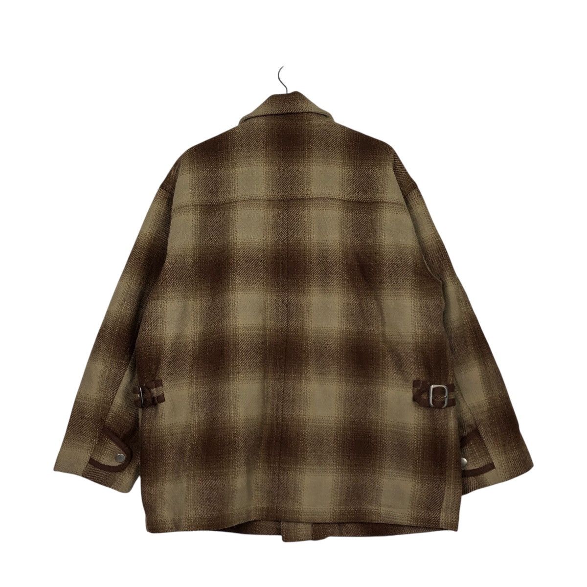Issey Miyake Rich Brown Tartan Design Vintage Chore Jacket Men's Melrose Size US M / EU 48-50 / 2 - 9 Thumbnail