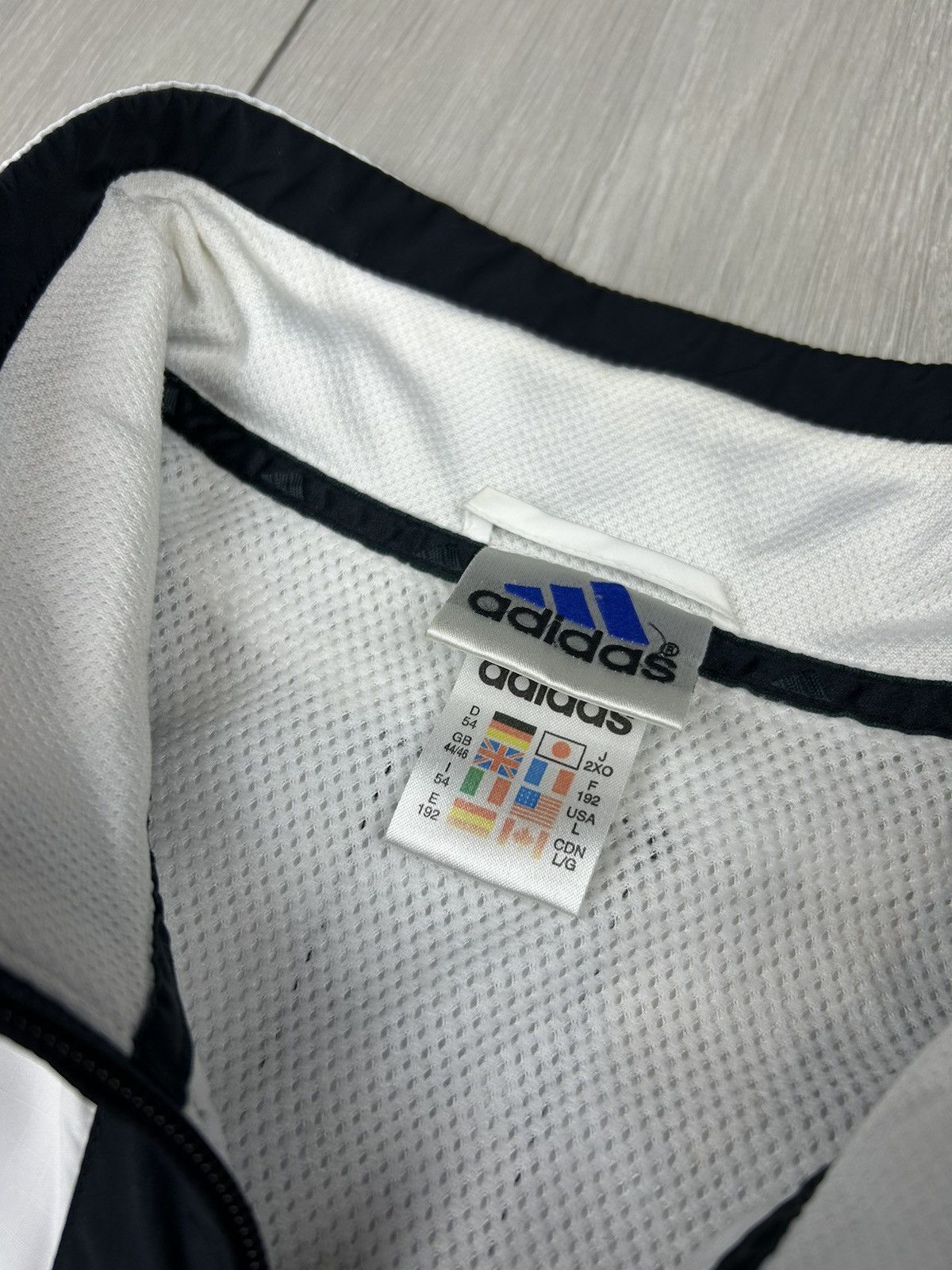 Adidas × Vintage Adidas Equipment Vintage Track Jacket size L - XL Size US L / EU 52-54 / 3 - 5 Thumbnail
