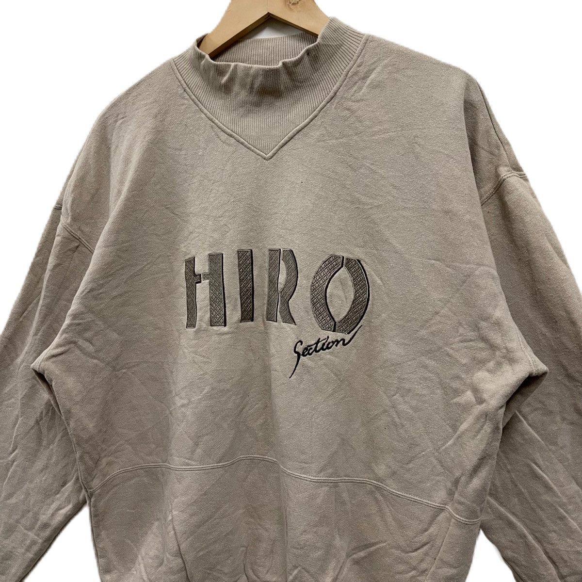 Japanese Brand Vintage HIRO section sweatshirt pullover Size US XL / EU 56 / 4 - 2 Thumbnail