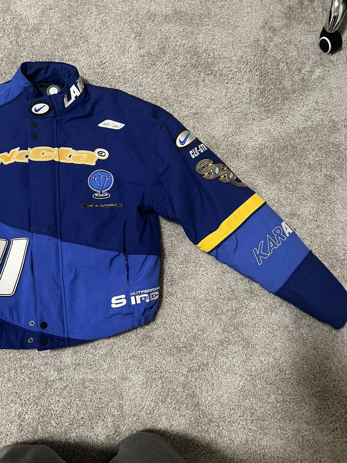 Drake × NOCTA × Nike Nike x Nocta x Kar L’art De L’Automobile Racing Jacket M Size US S / EU 44-46 / 1 - 4 Thumbnail