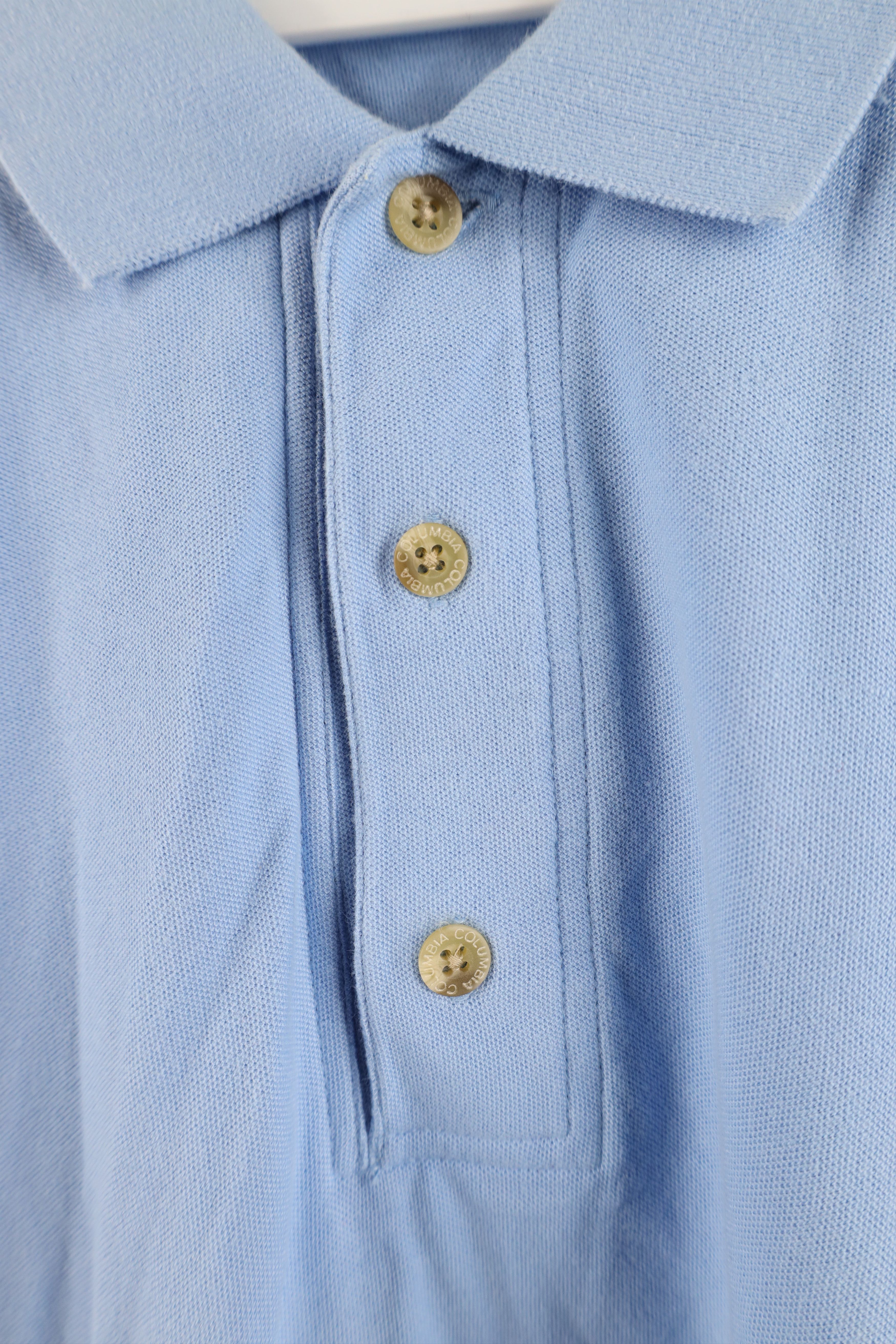 Columbia Vintage Columbia Spell Fish Baggy Fit Collared Polo Shirt Size US L / EU 52-54 / 3 - 5 Thumbnail