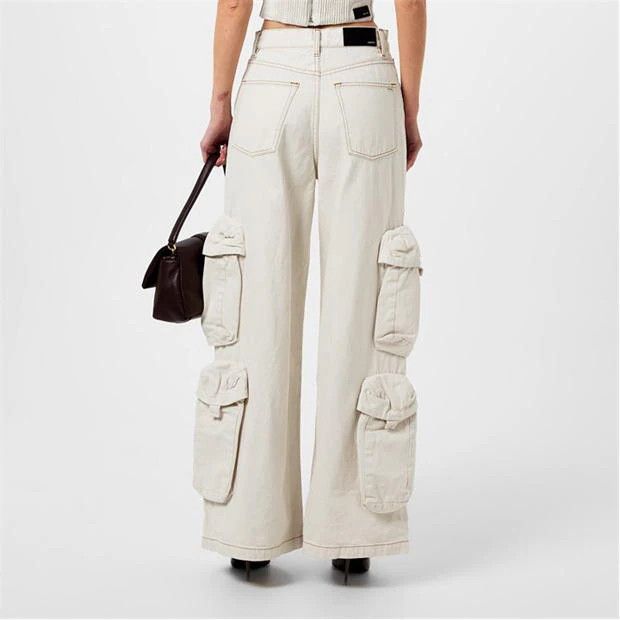 Amiri o1g2r1mq0824 Jeans in Off White Size 27" / US 4 / IT 40 - 5 Thumbnail