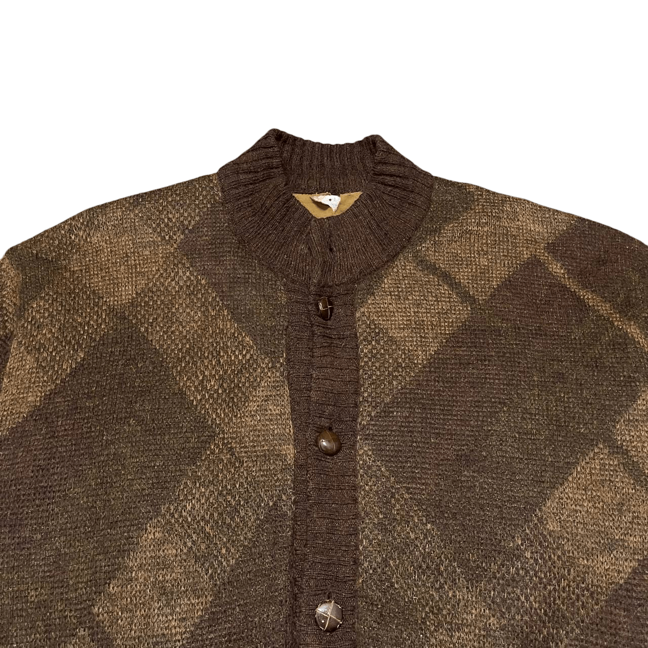 Ermenegildo Zegna Vintage Ermenegildo Zegna Mohair Cardigan Bomber Jacket Size US XL / EU 56 / 4 - 2 Thumbnail