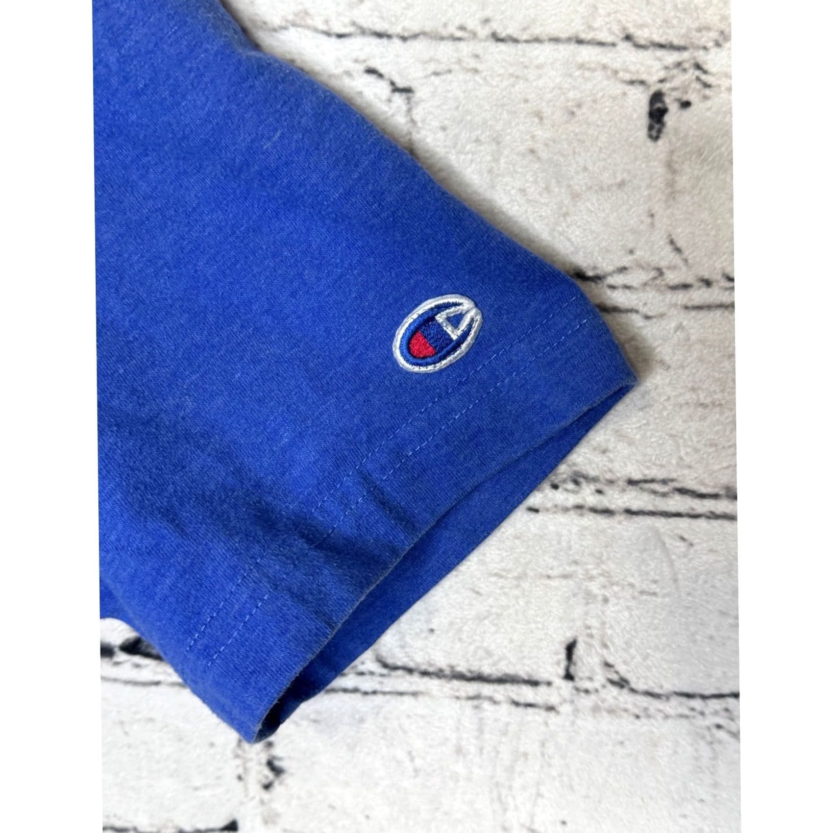 Champion Champion Men’s Blue Crew Neck Short Sleeve T Shirt Size S Size US S / EU 44-46 / 1 - 2 Thumbnail