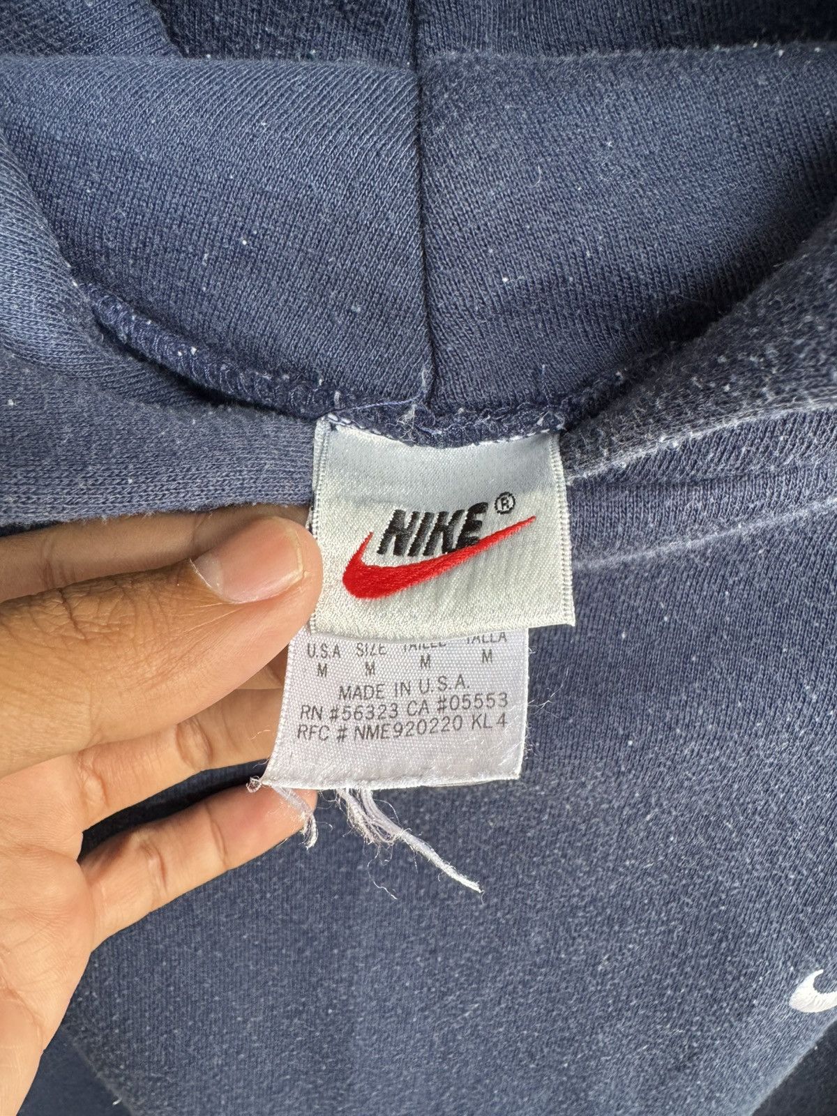 Nike VINTAGE 90’S NIKE HOODIE Size US M / EU 48-50 / 2 - 5 Thumbnail