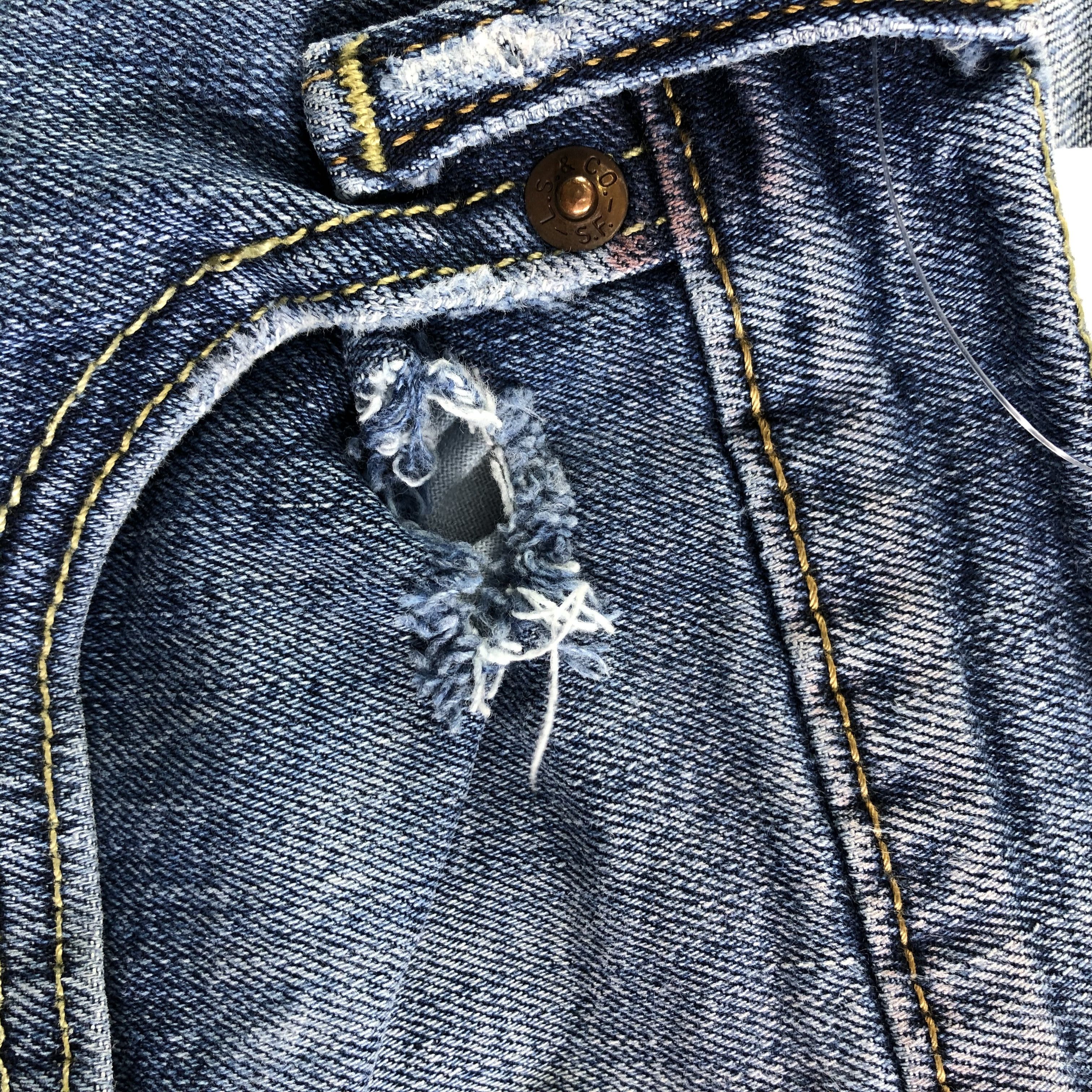 Levi's Vintage Blue Wash Levis 514 Jeans-J3543 Size US 32 / EU 48 - 8 Thumbnail