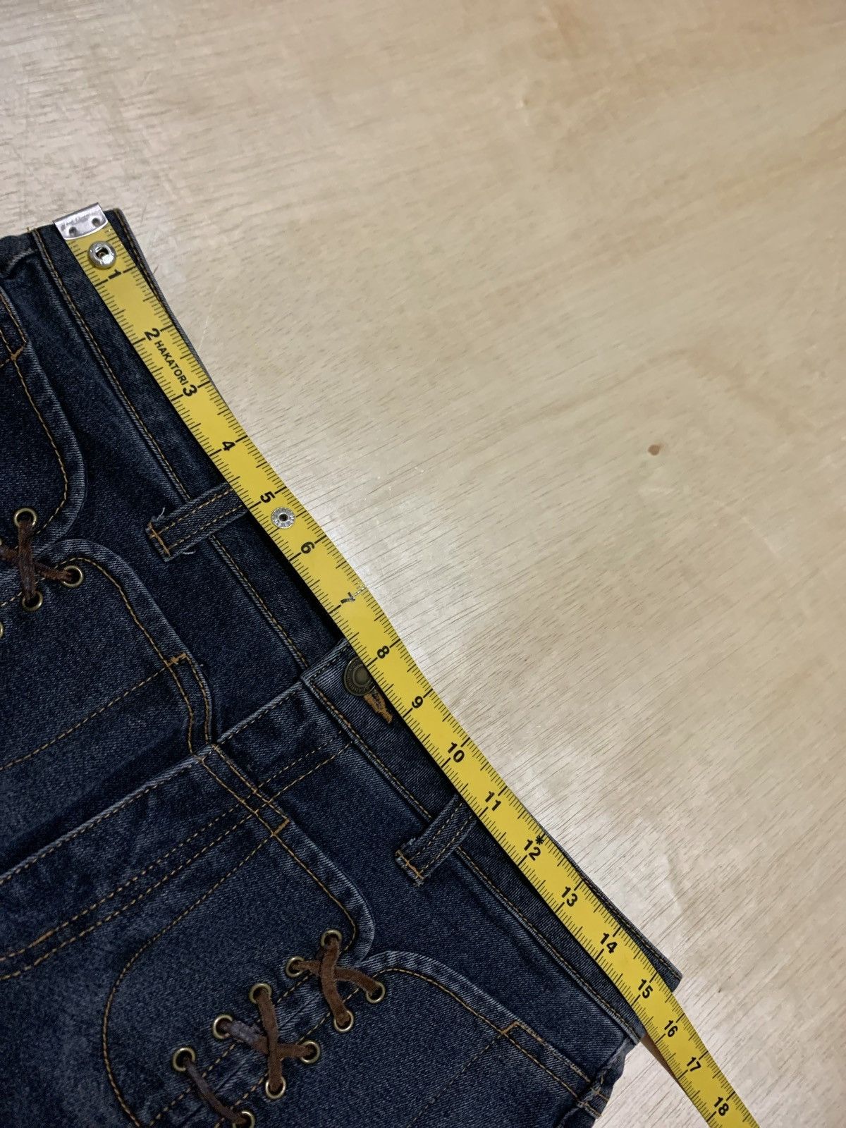 14th Addiction × If Six Was Nine × Japanese Brand Vintage Flare Jeans Carouge Bootcut Size US 31 - 10 Thumbnail
