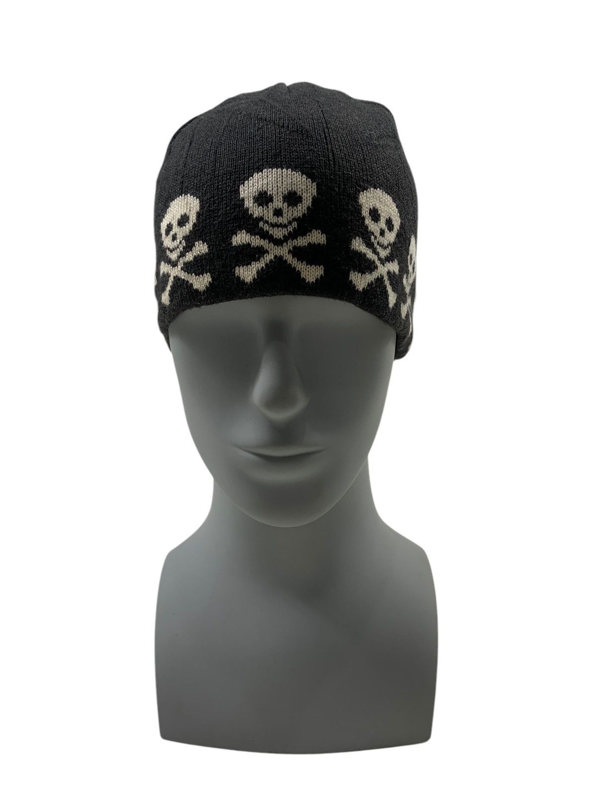 Japanese Brand REVERSIBLE punk Bondage Style Beanie Hats RARE Size ONE SIZE - 7 Thumbnail