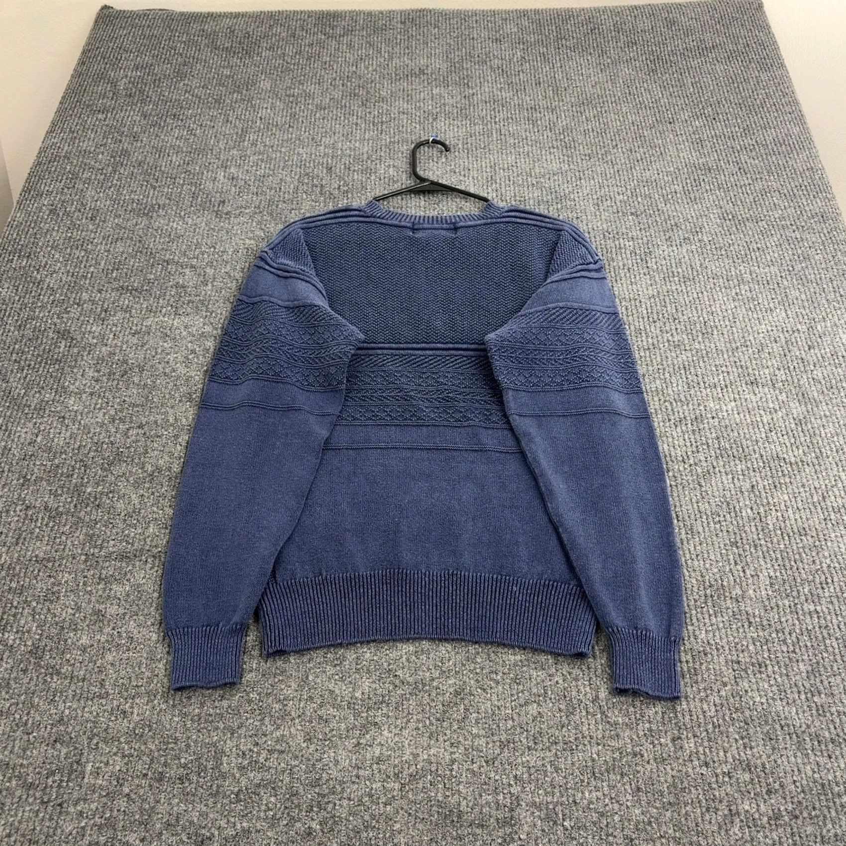 The Territory Ahead VINTAGE The Territory Ahead Sweater Men M Blue Ramie Cotton Textured Knit Casual Size US M / EU 48-50 / 2 - 5 Thumbnail