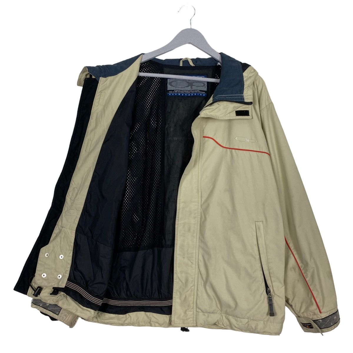 Billabong × Ocean Pacific × Quiksilver Vintage 90s Ocean Pacific Hoodies Jacket Size US L / EU 52-54 / 3 - 10 Thumbnail
